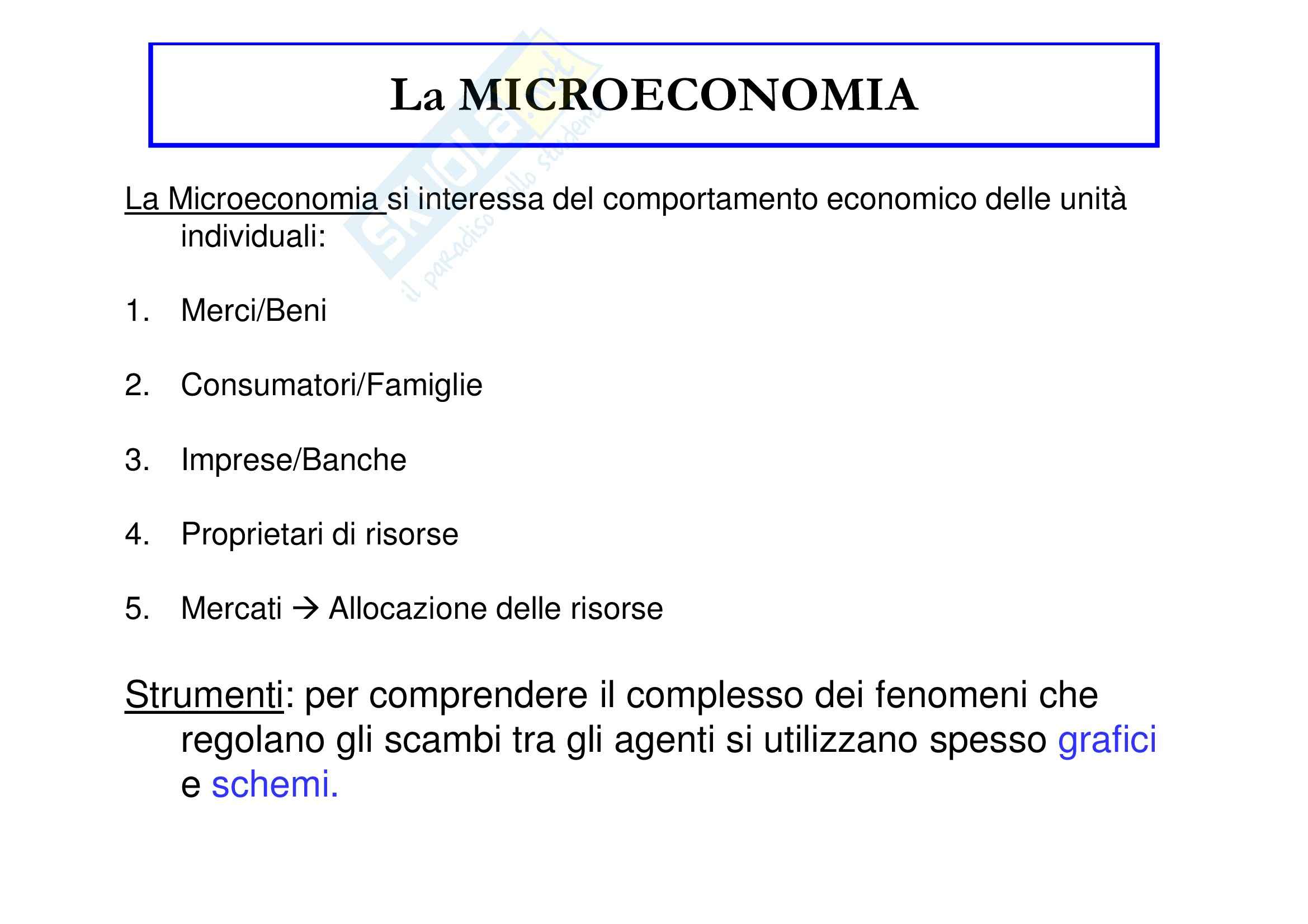 Differenza Tra Micro E Macro Economia