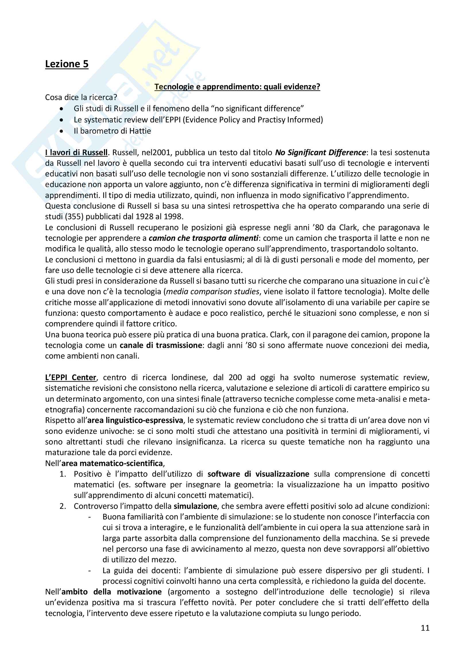 Lezioni Tecnologie prof. Ranieri Pag. 11