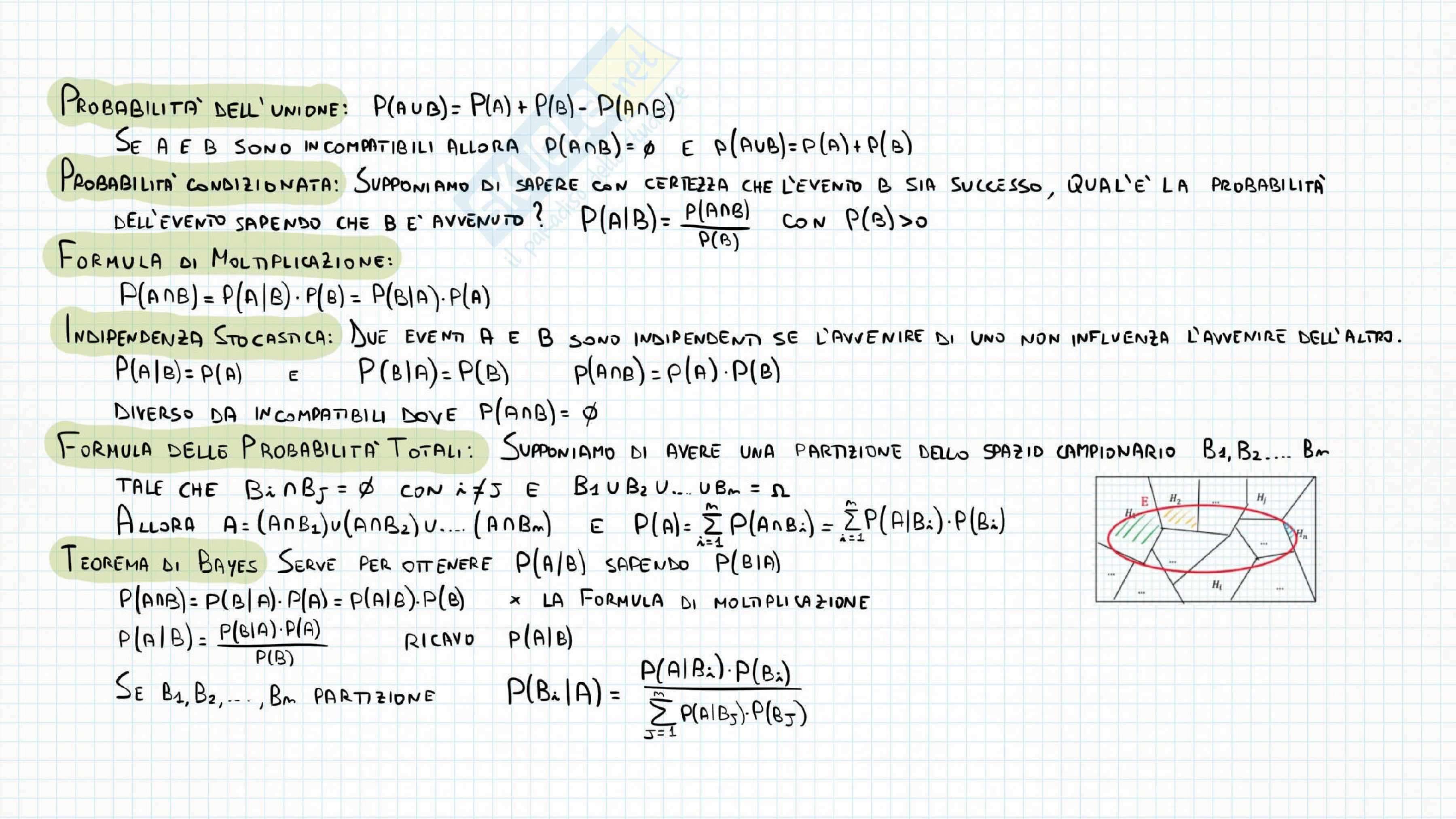 Probabilità e statistica Pag. 2