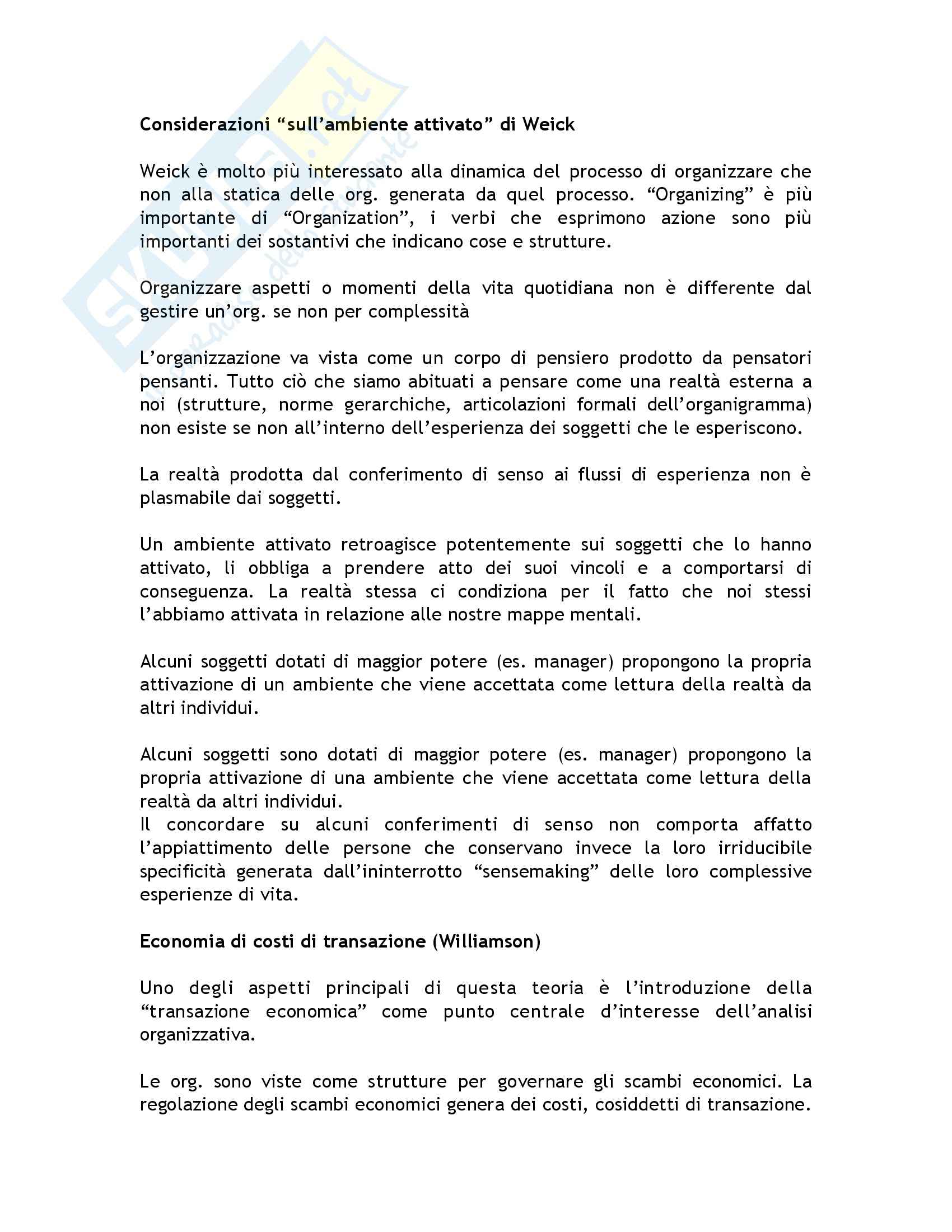 Organizzazione aziendale - nozioni generali Pag. 36
