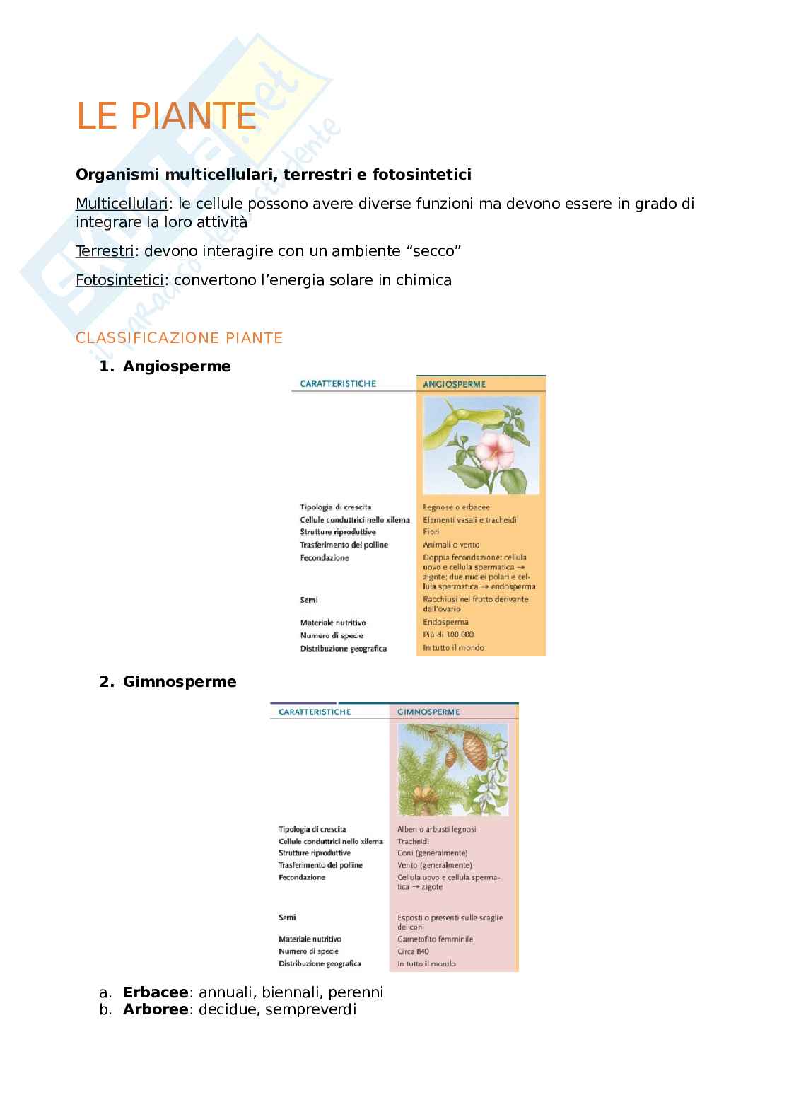 Appunti biologia generale Pag. 1