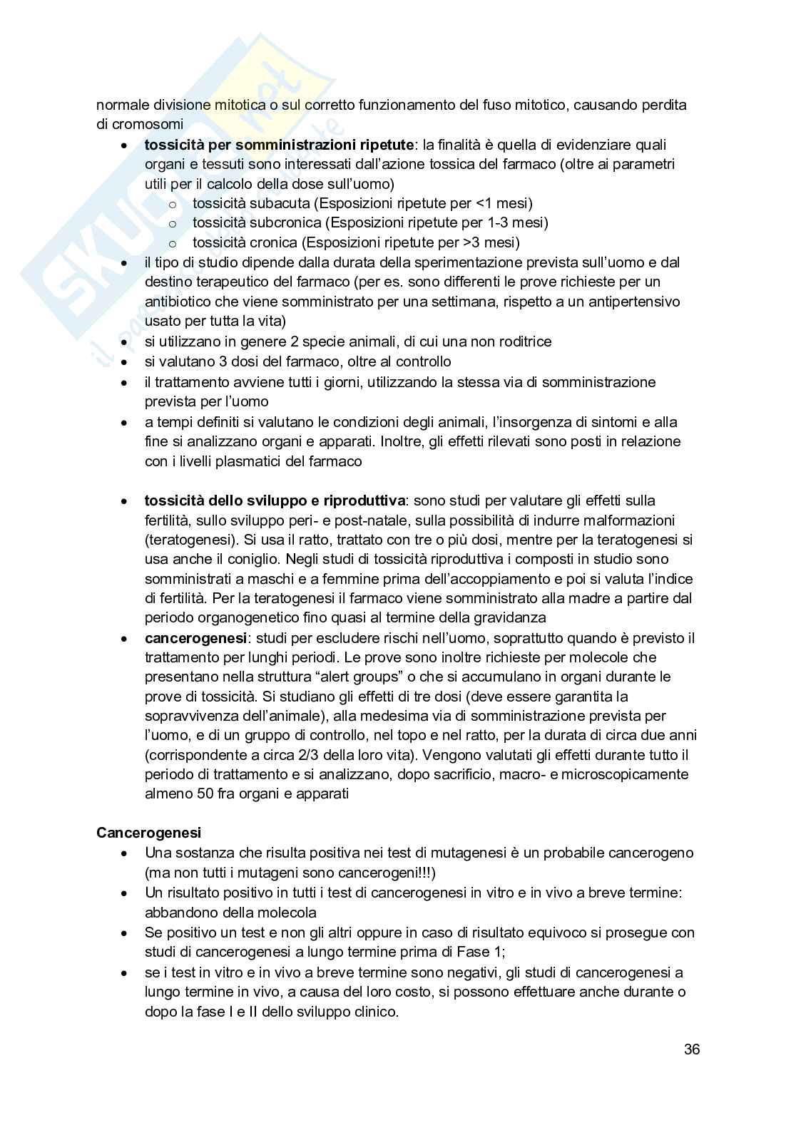 Farmacologia generale Pag. 36