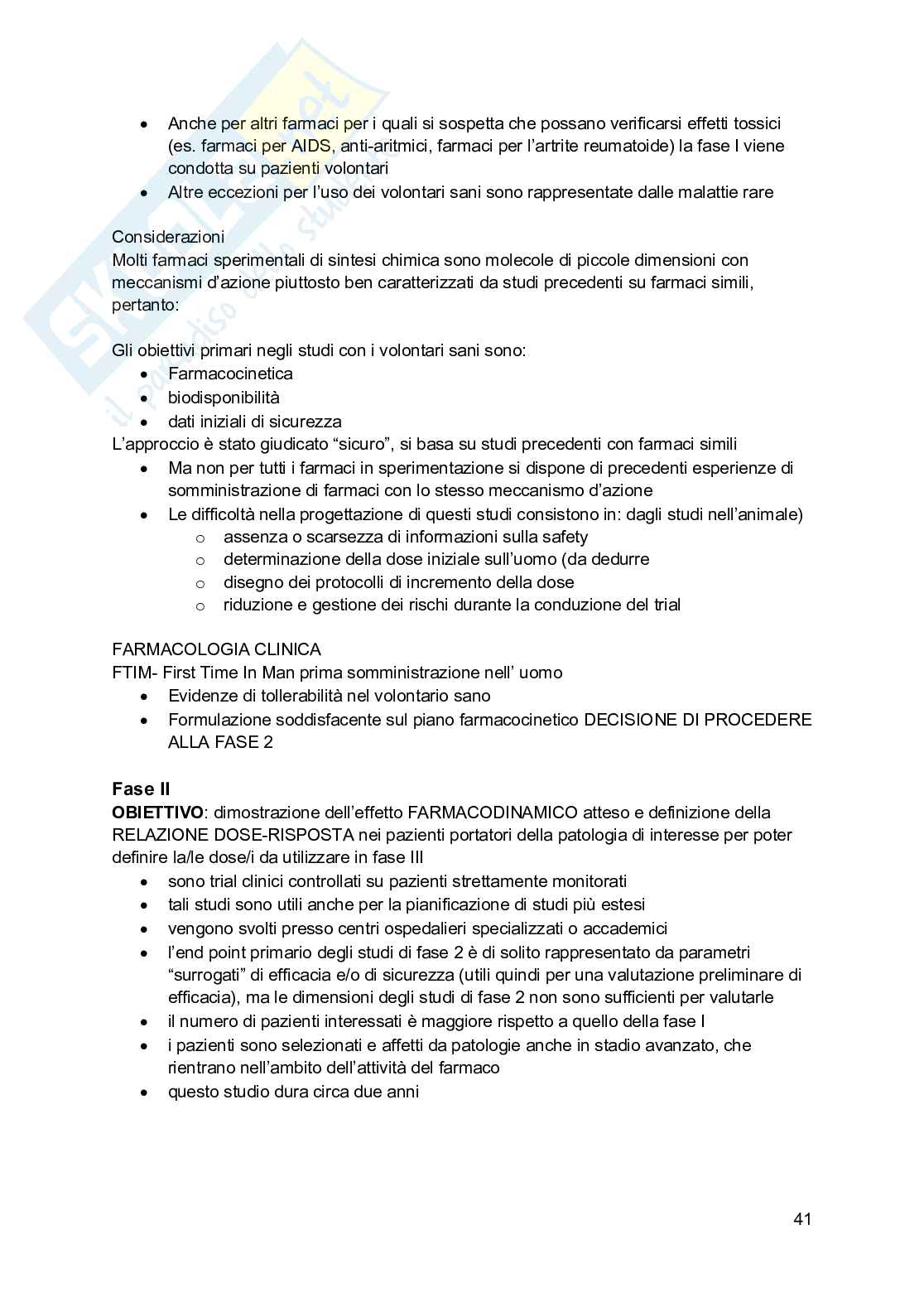 Farmacologia generale Pag. 41