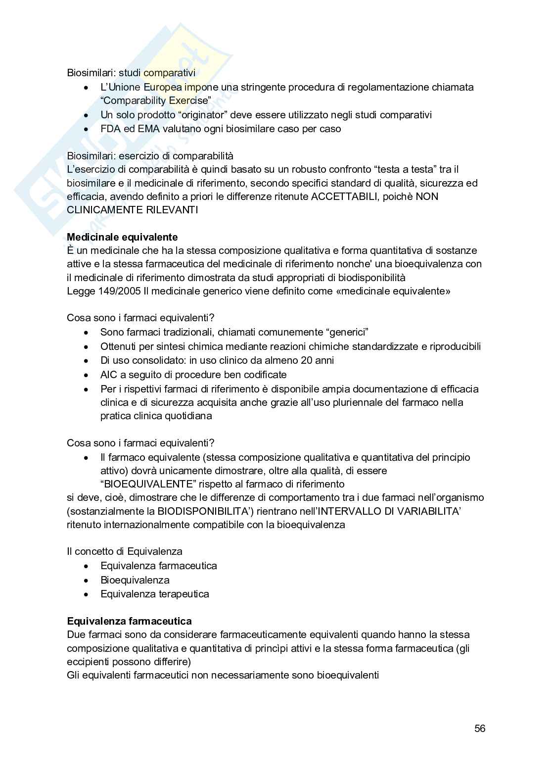 Farmacologia generale Pag. 56