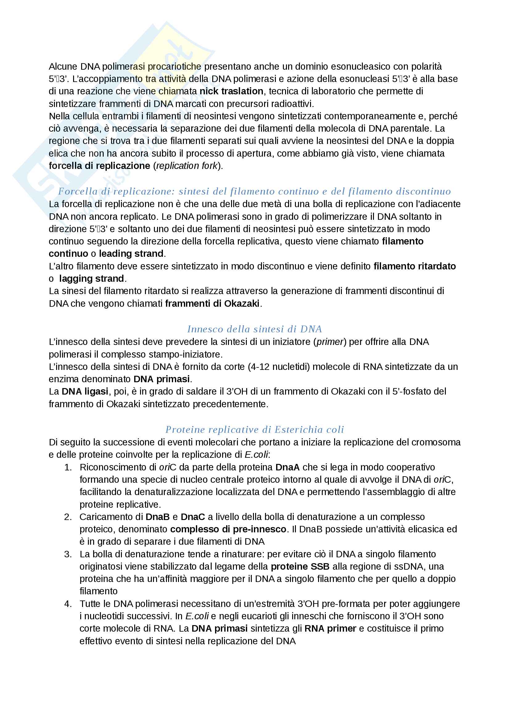 Biologia Molecolare Pag. 26
