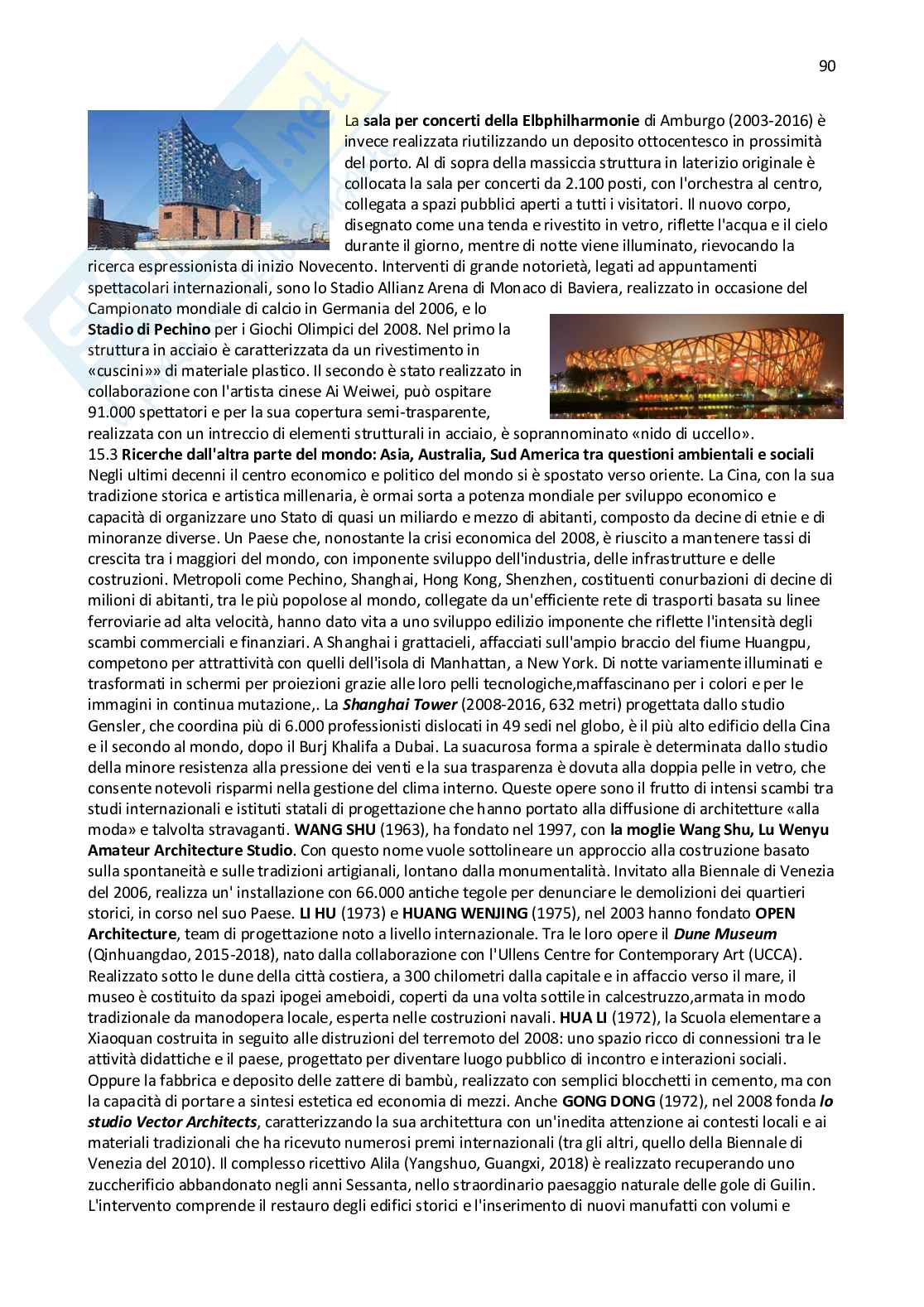 Riassunto esame Storia dell’architettura contemporanea, Prof. Romano Antonella, libro consigliato Una storia dell’architettura contemporanea , Elena Dellapiana, Guido Montanari Pag. 91