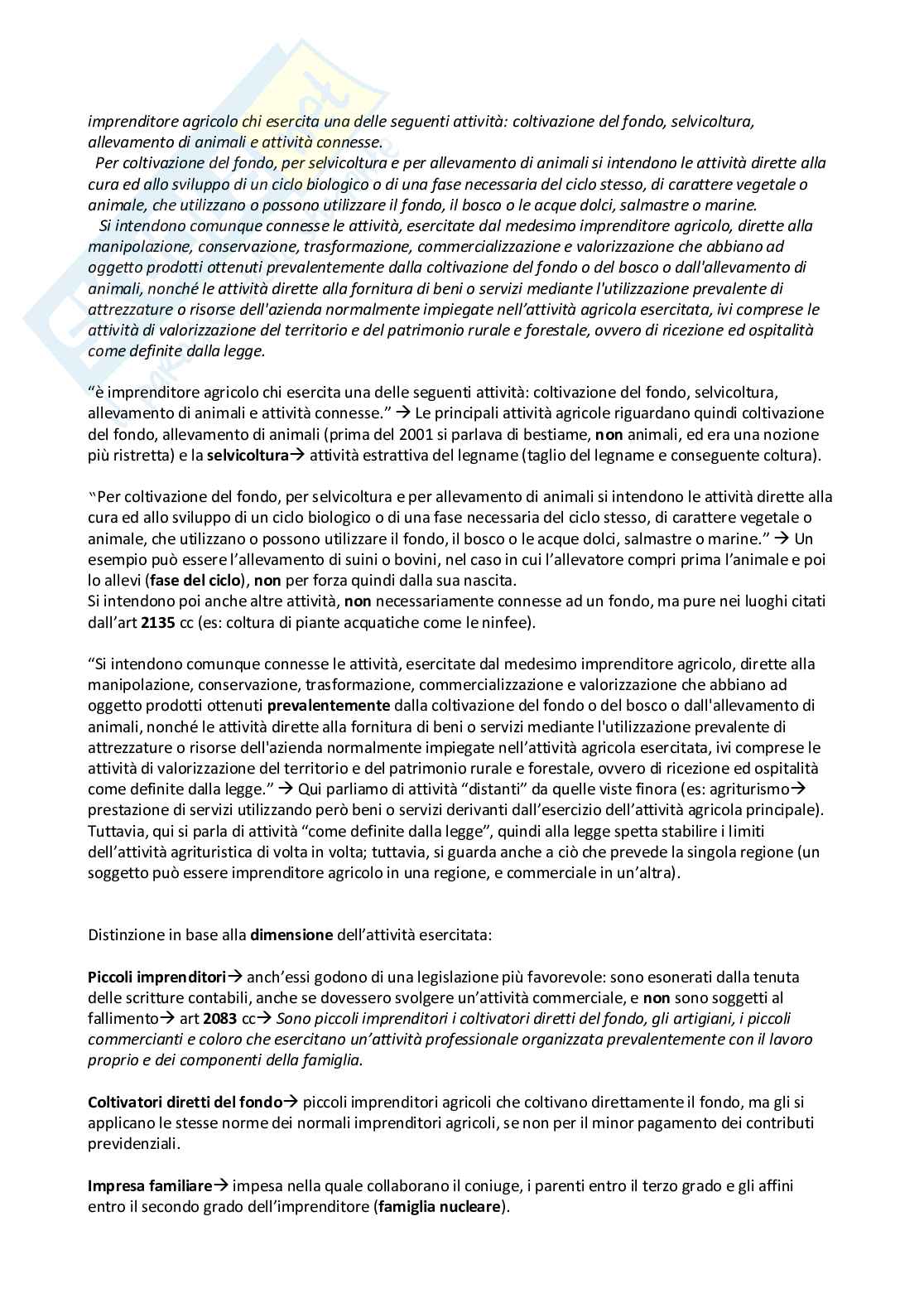 Appunti presi a lezione per l'esame di Diritto commerciale e integrati con il Manuale di diritto commerciale - Settima edizione, Gian Franco Campobasso Pag. 2