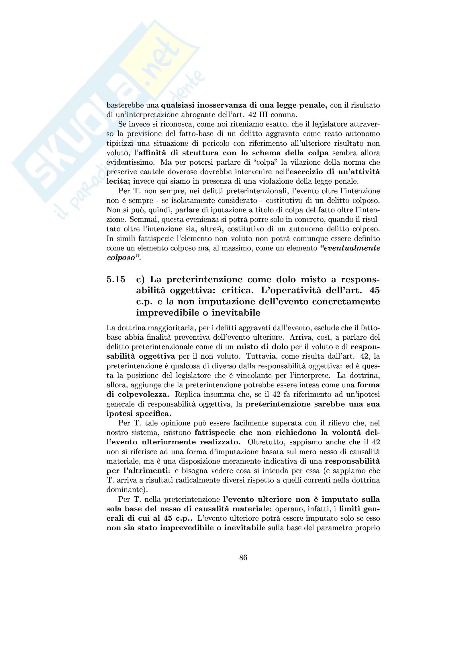 Diritto penale II - Riassunto esame, prof. Trapani Pag. 86