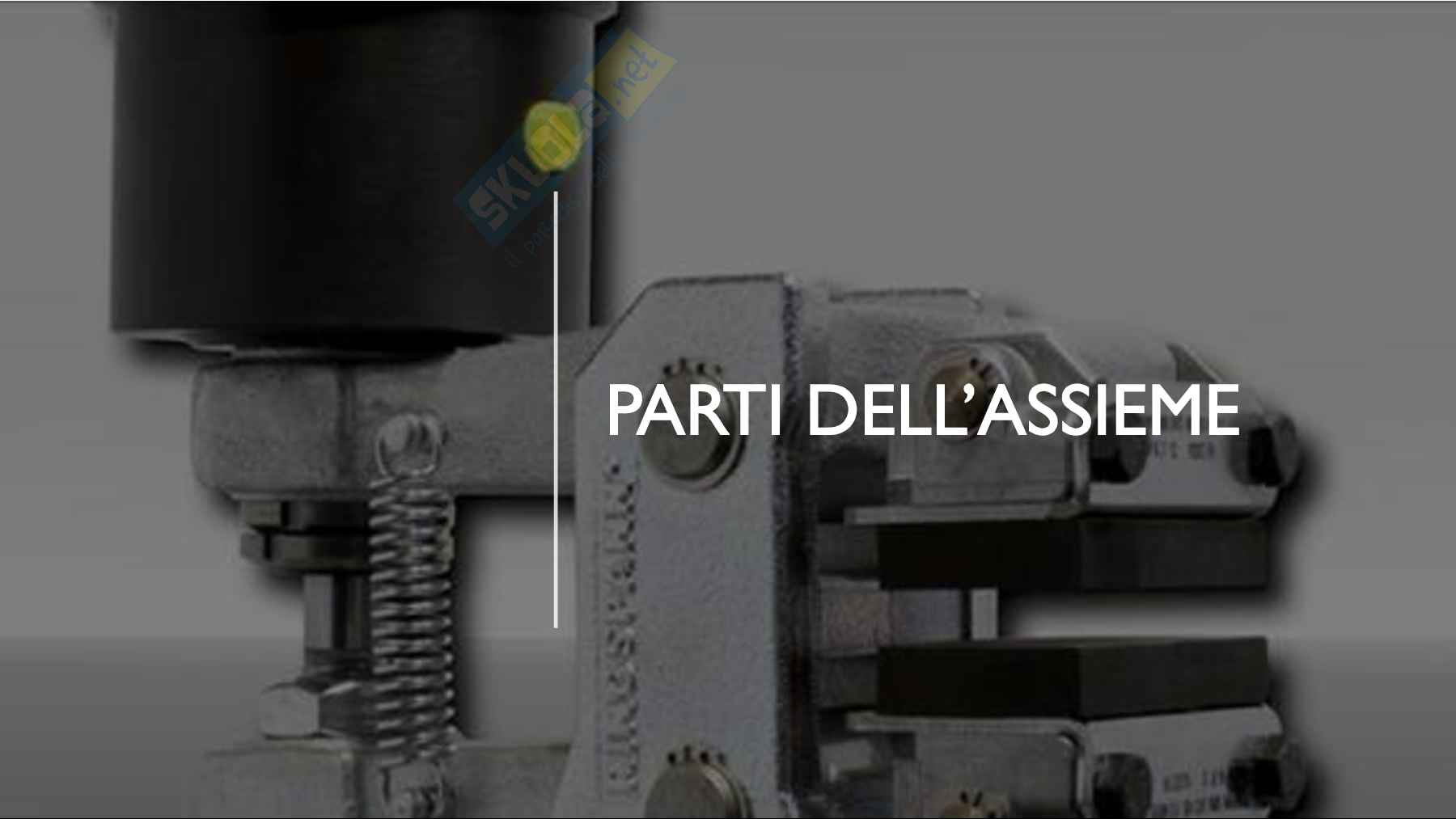 Pinza del freno pneumatica – progetto cad completo con distinta, assieme e tolleranze Pag. 6