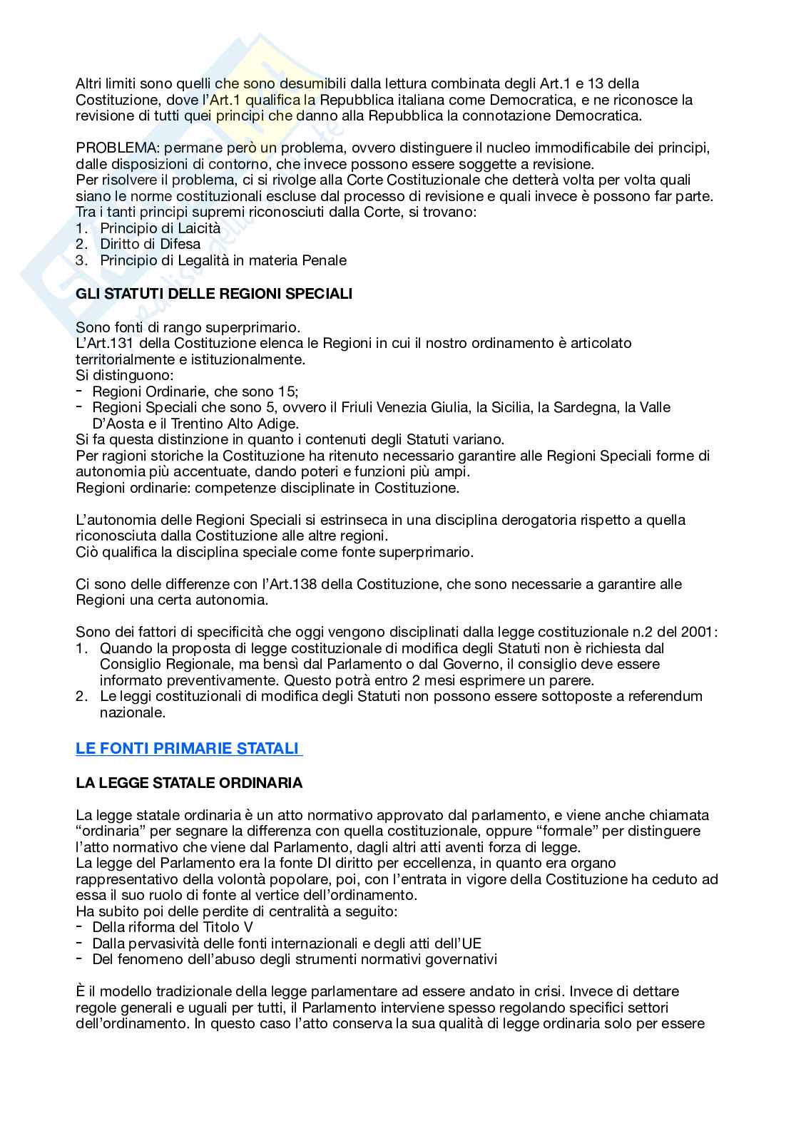 Riassunto esame diritto costituzionale, prof. Crivelli, libro consigliato Lezioni di diritto costituzionale Pag. 21