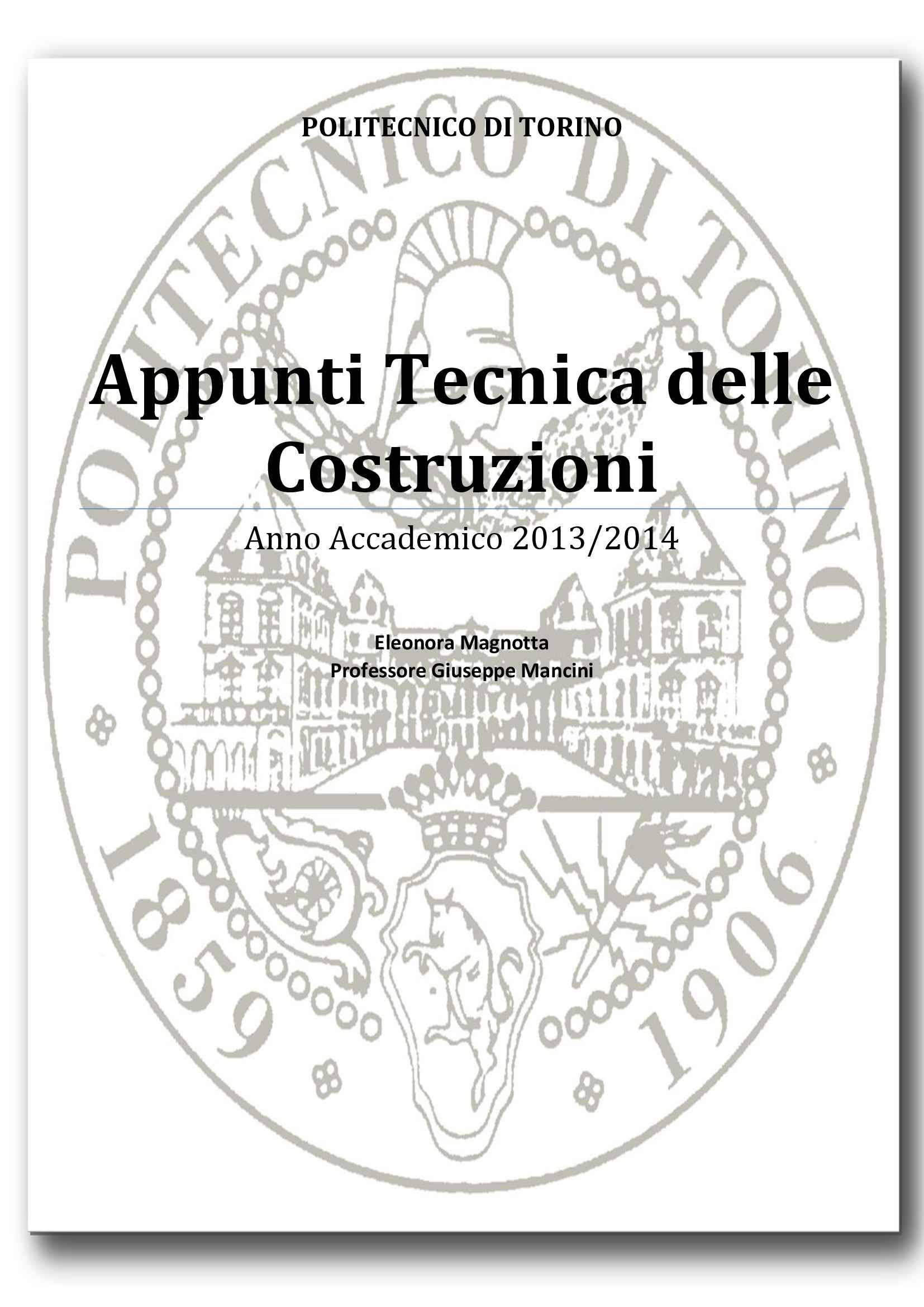 Tecnica delle costruzioni - lezione 2 Pag. 1
