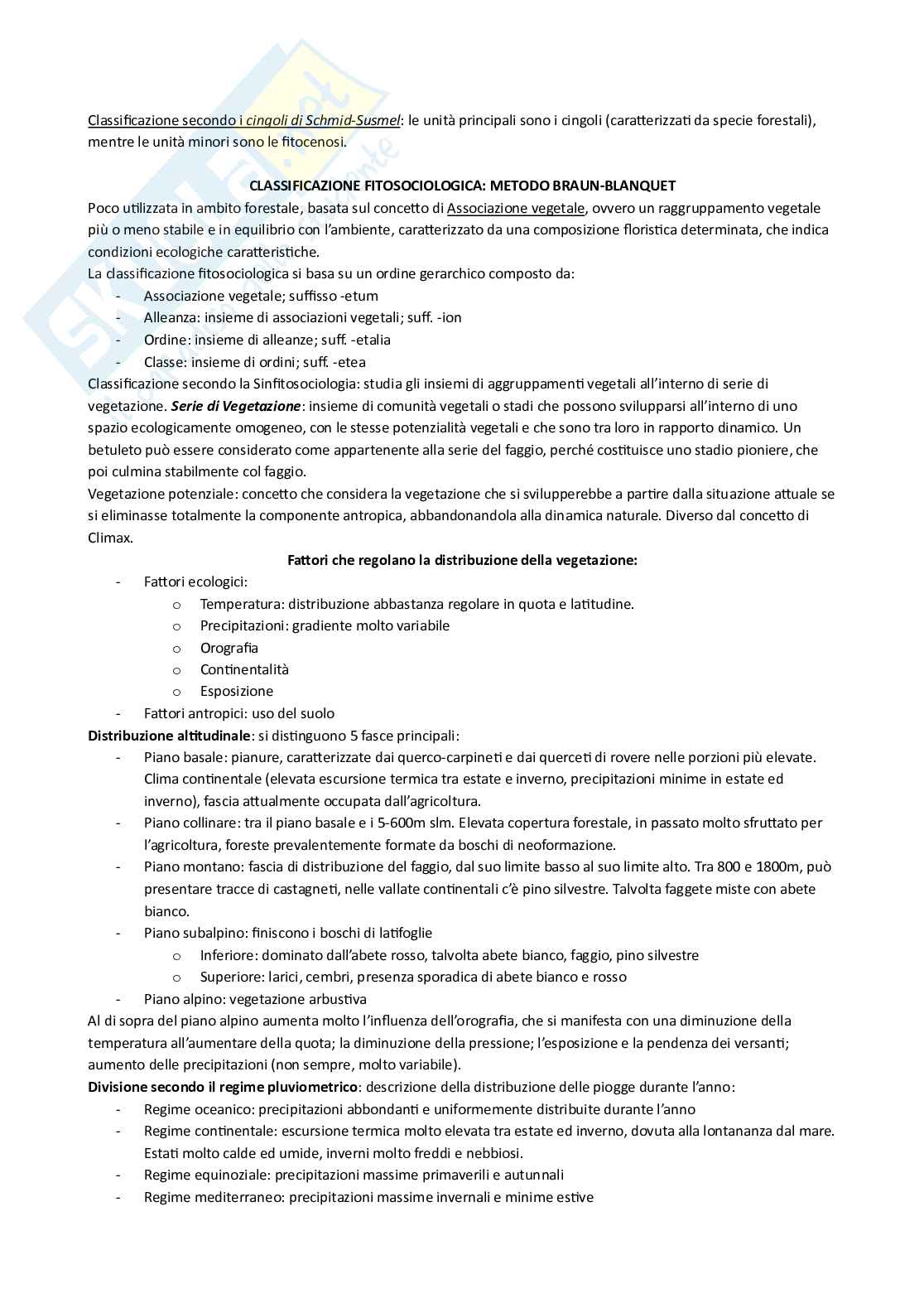 Selvicoltura speciale Pag. 2