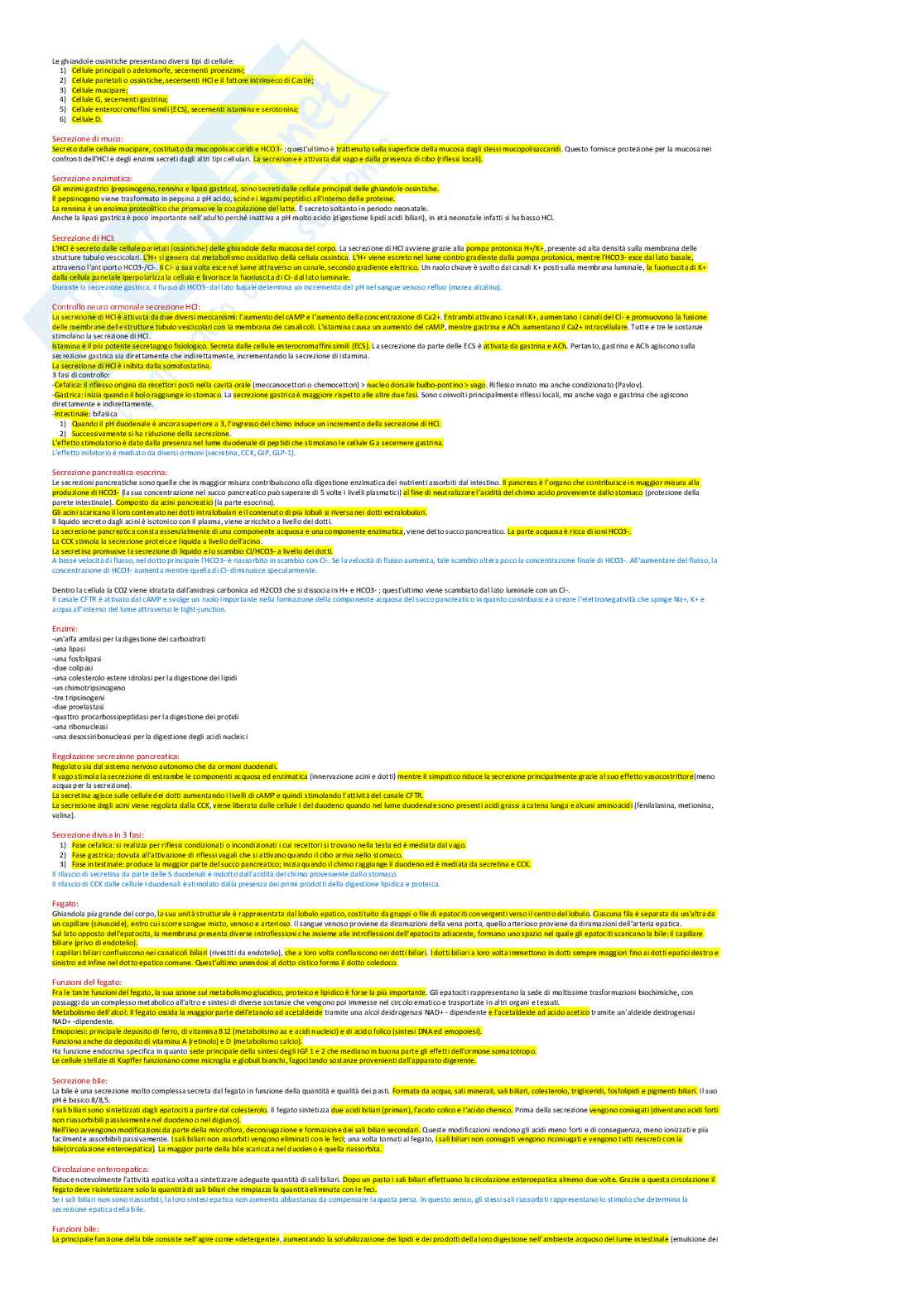 Riassunto fisiologia 2 Pag. 11