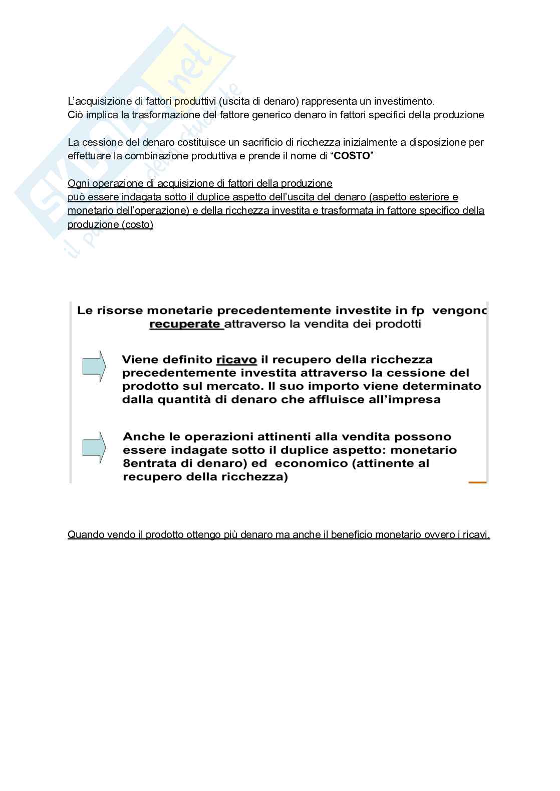 Appunti di Economia aziendale - seconda parte  Pag. 2
