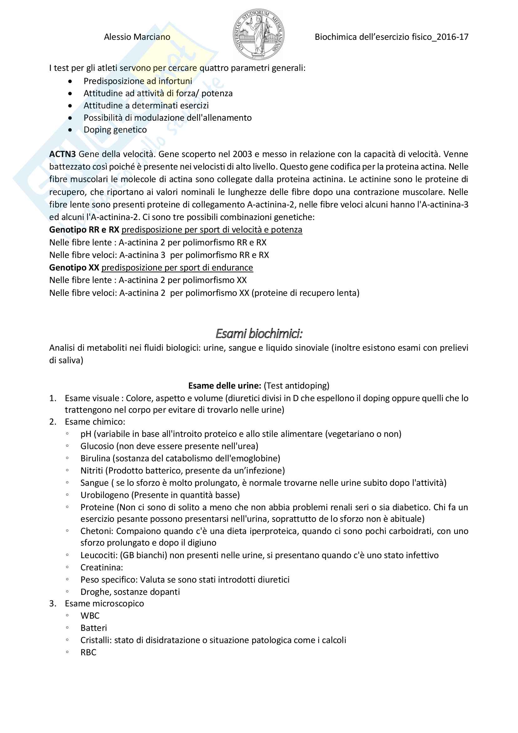 Biochimica clinica 2016/17 Pag. 2