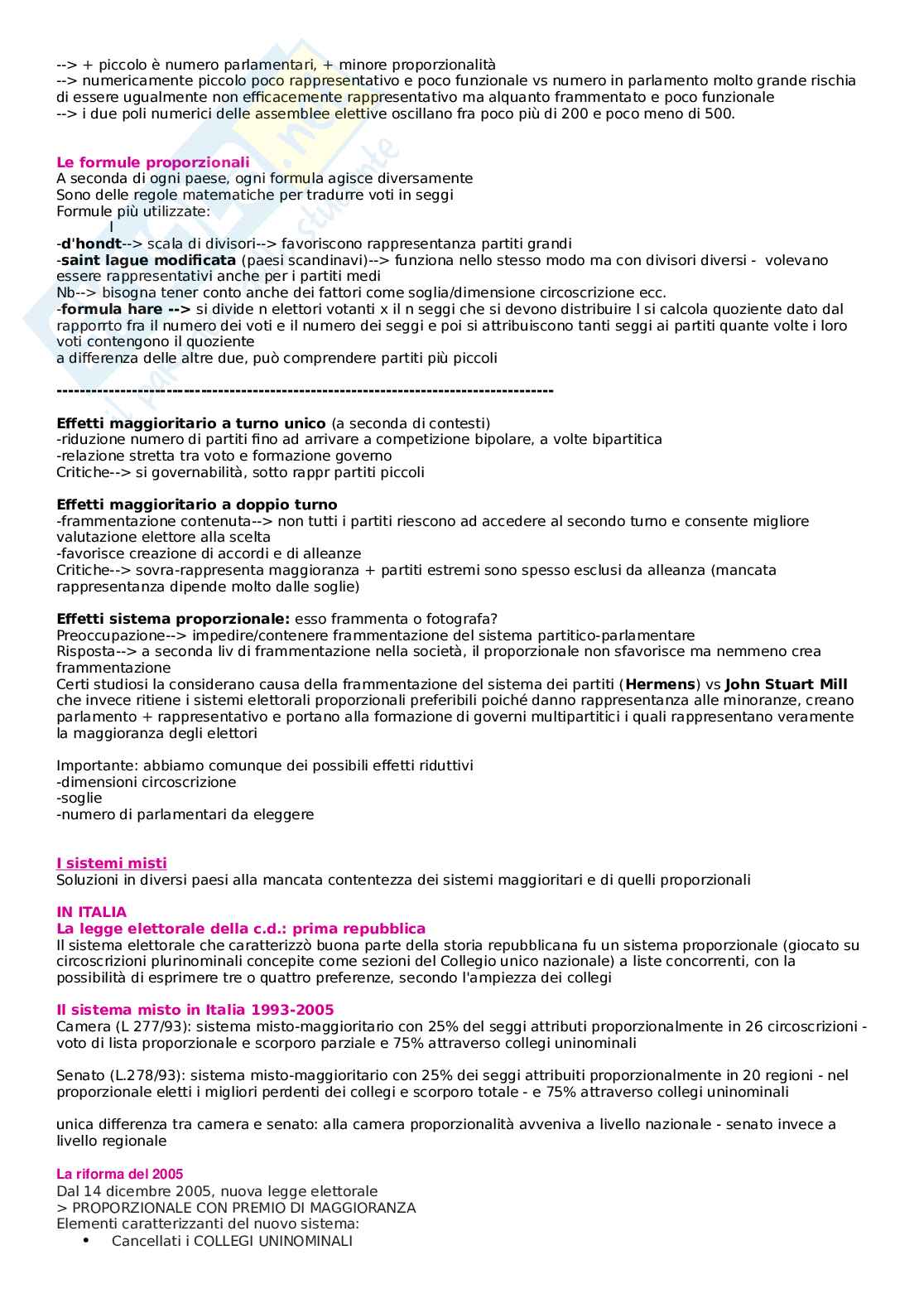 Appunti lezione Scienza politica Pag. 26