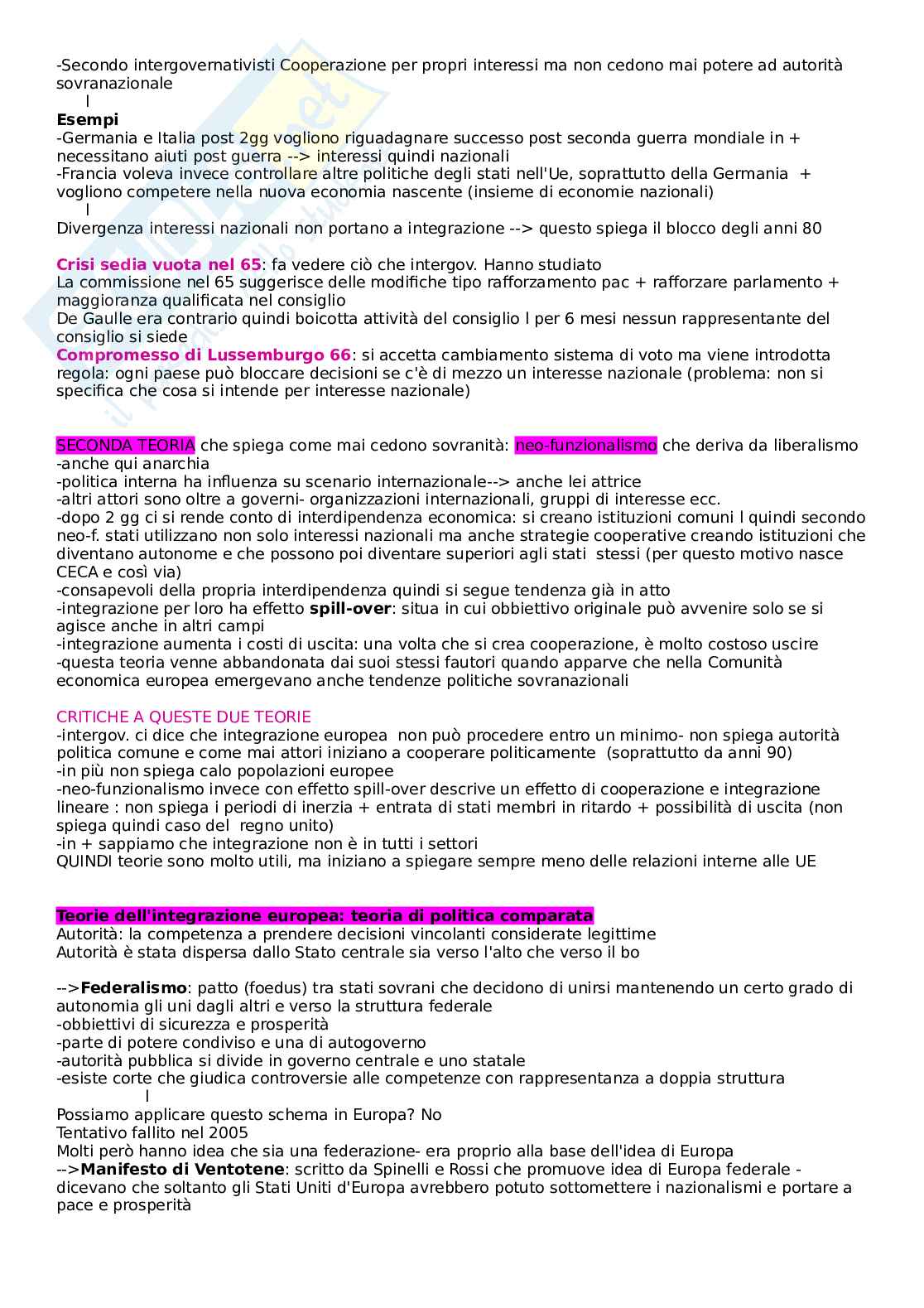 Appunti lezione Scienza politica Pag. 56