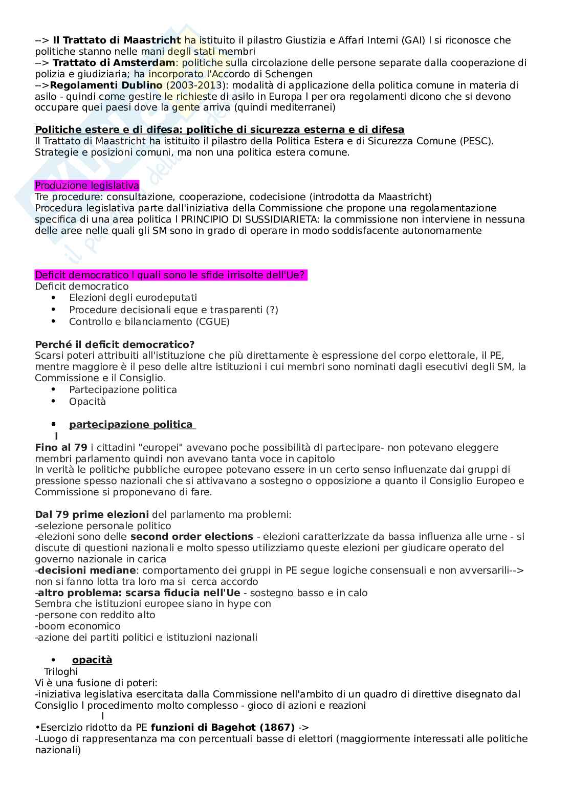 Appunti lezione Scienza politica Pag. 61