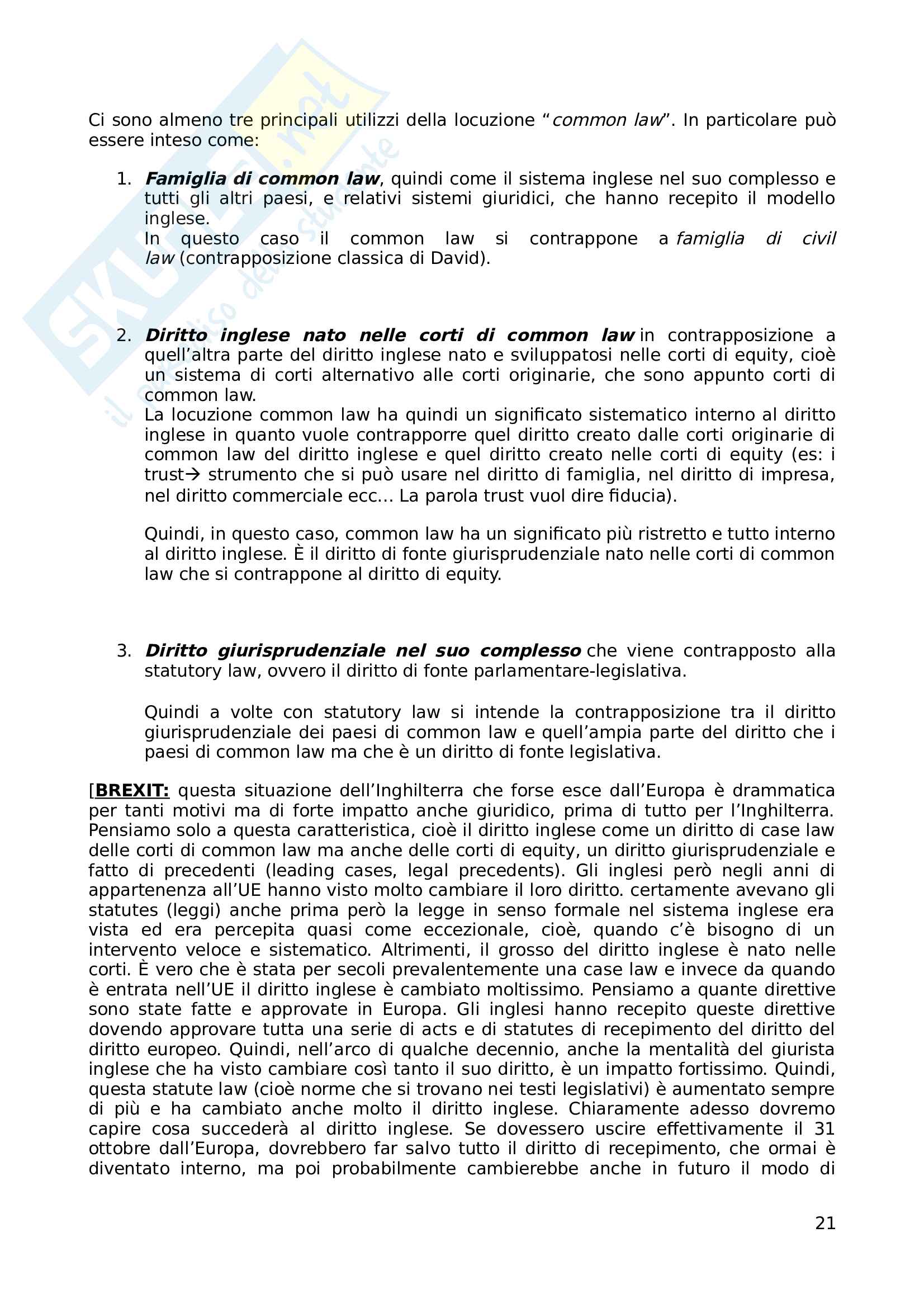 Differenza Tra Common Law E Civil Law