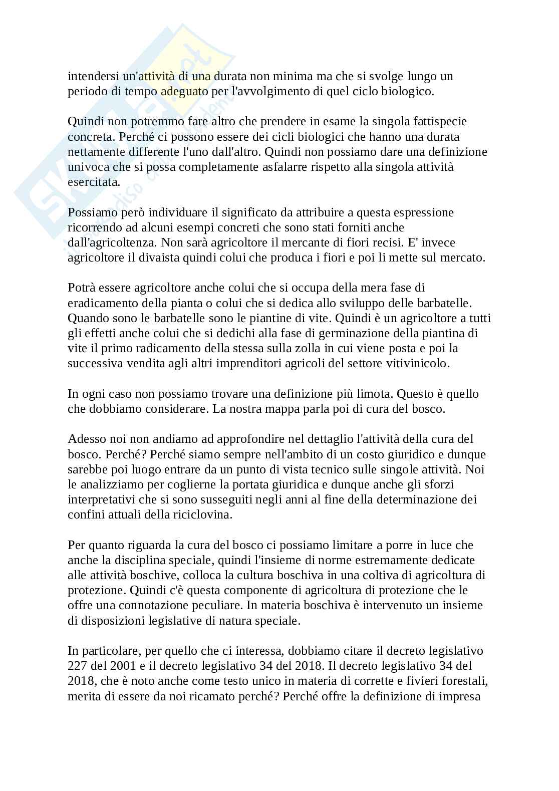 Appunti lezione del 08-04 di Diritto agroalimentare, modulo civile Pag. 11