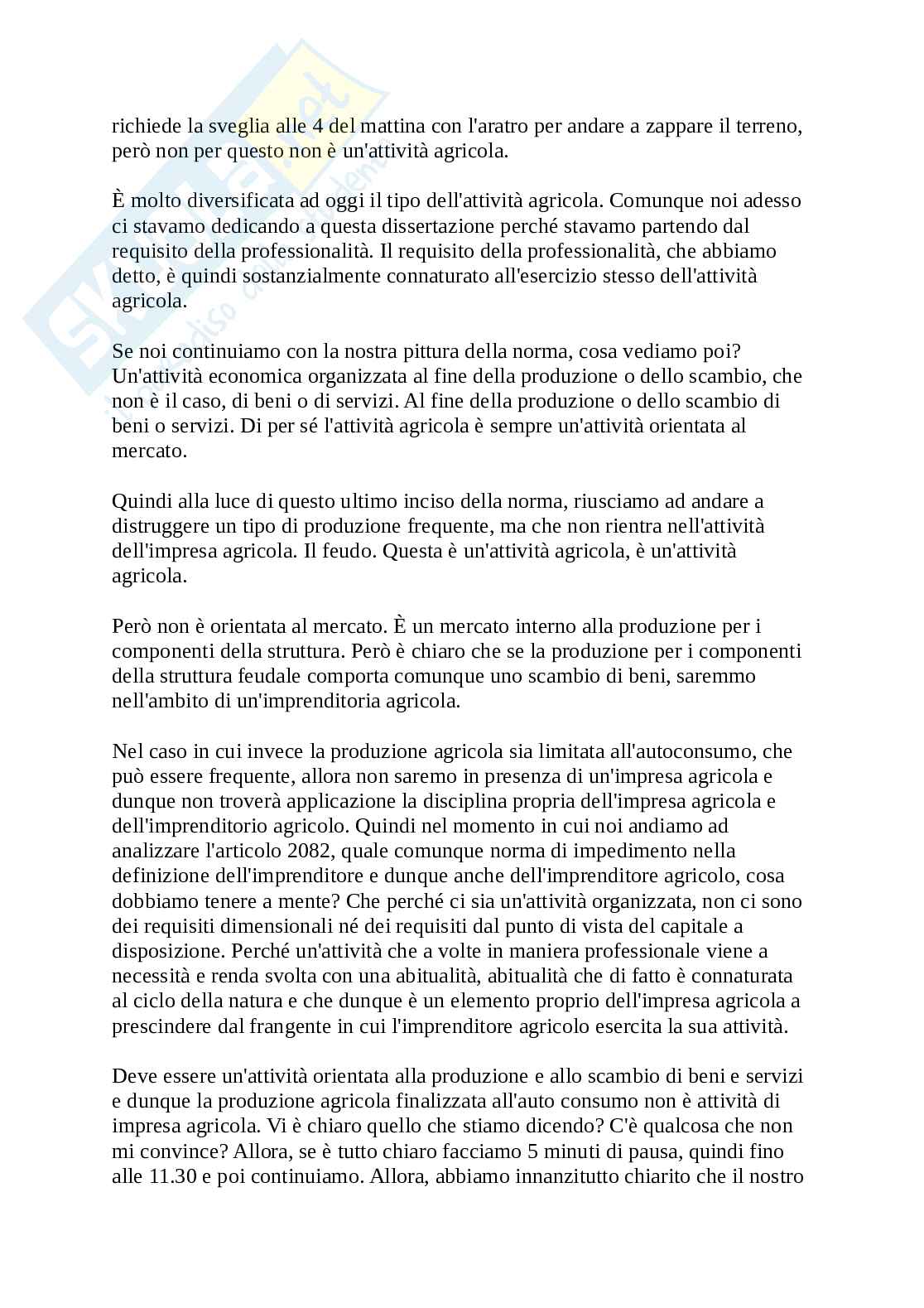 Appunti lezione del 08-04 di Diritto agroalimentare, modulo civile Pag. 6