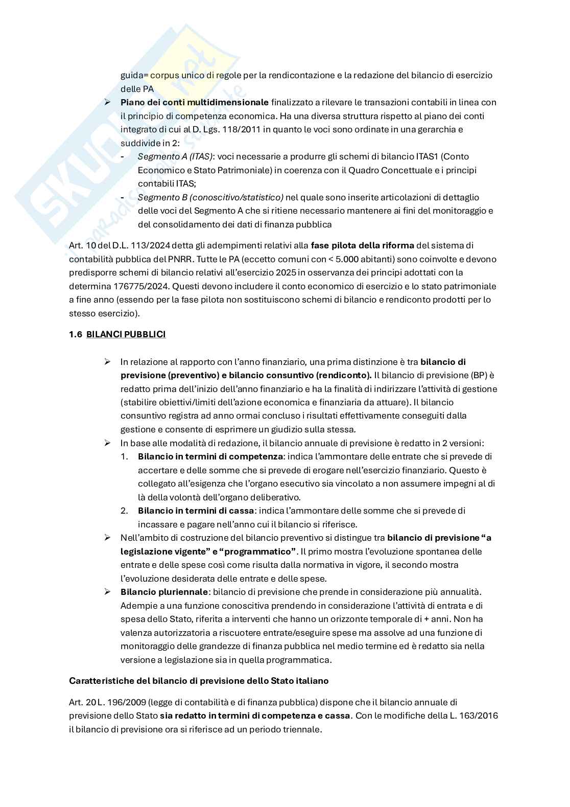 Contabilità dello Stato Pag. 11