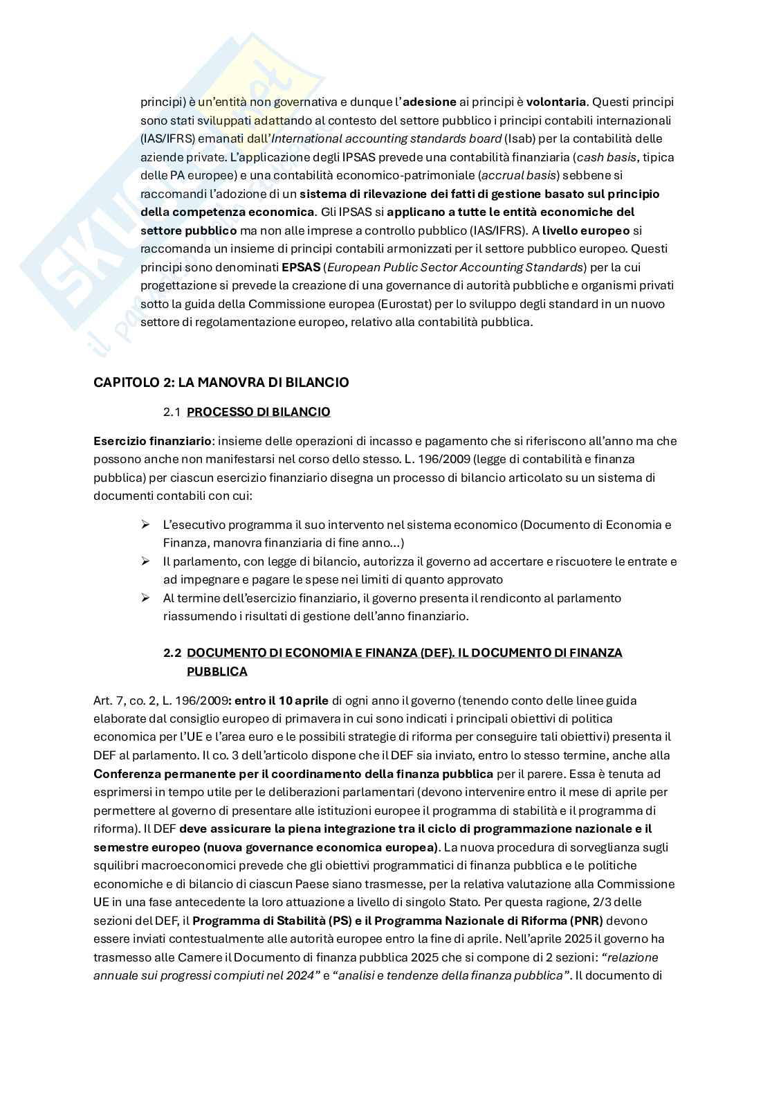 Contabilità dello Stato Pag. 16