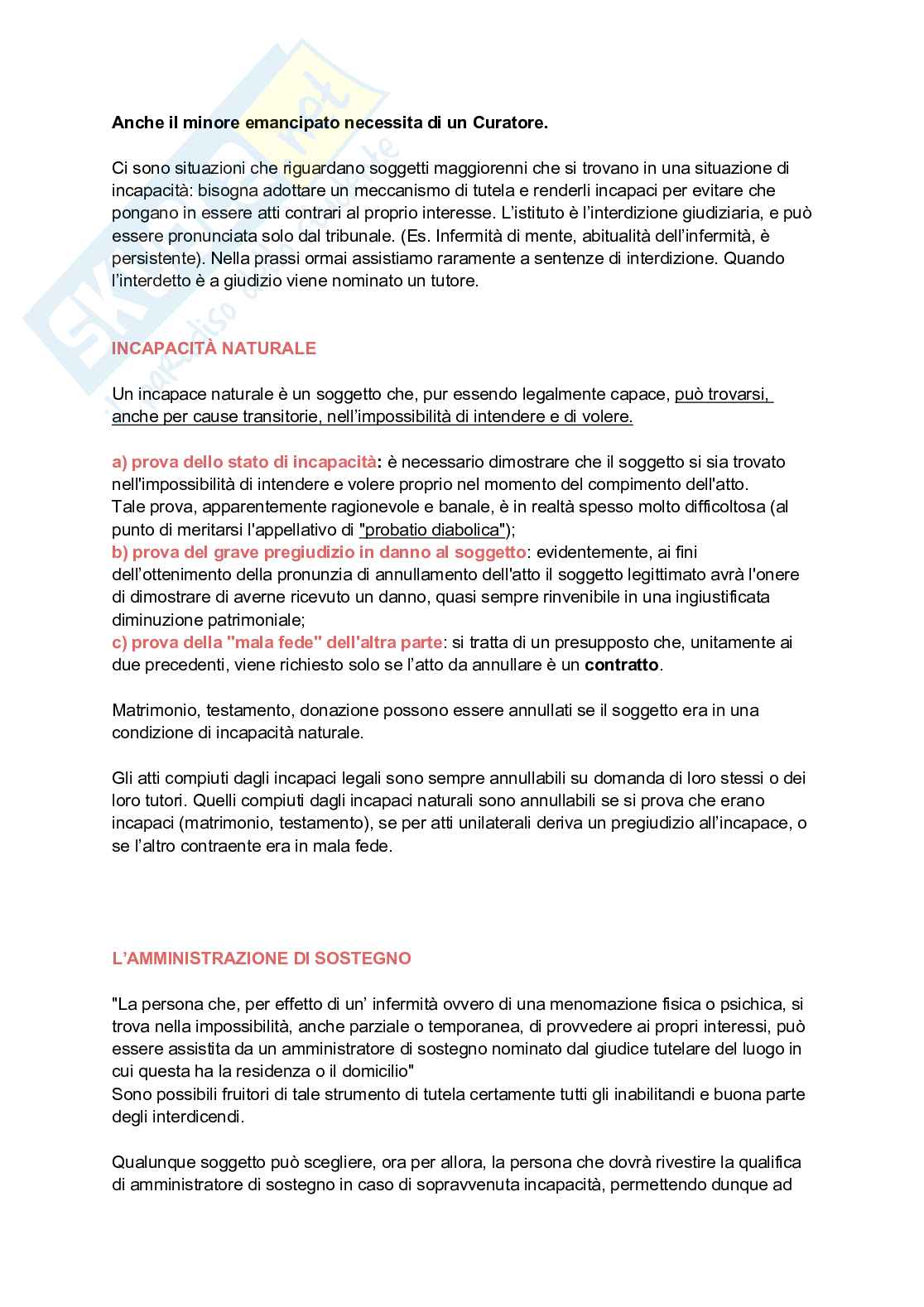 Appunti di Diritto privato  Pag. 11