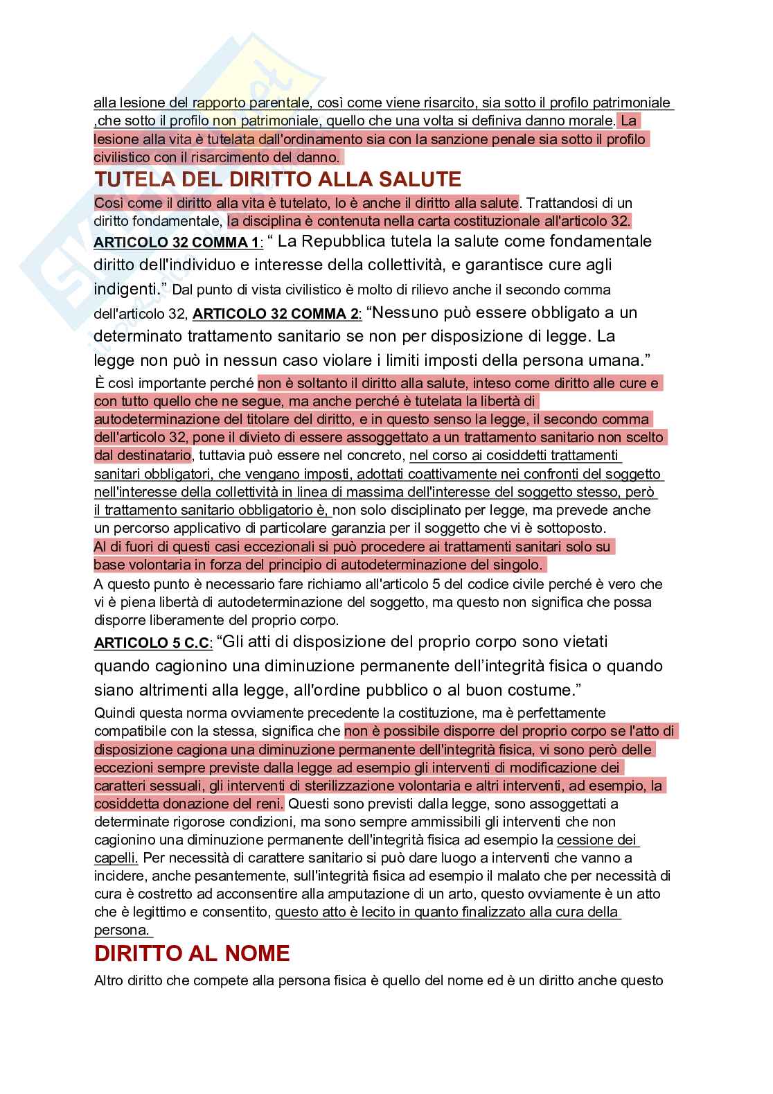 Appunti di Diritto privato  Pag. 21