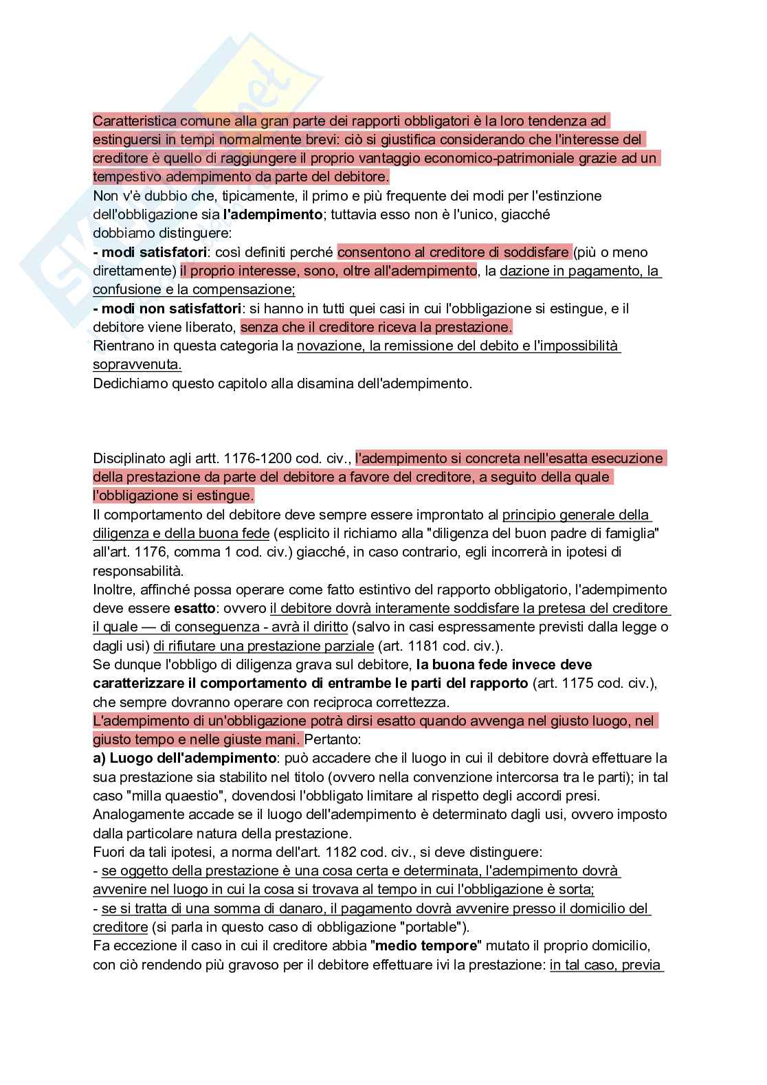 Appunti di Diritto privato  Pag. 61