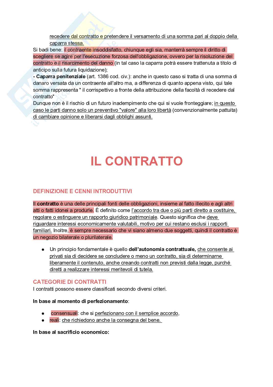 Appunti di Diritto privato  Pag. 71