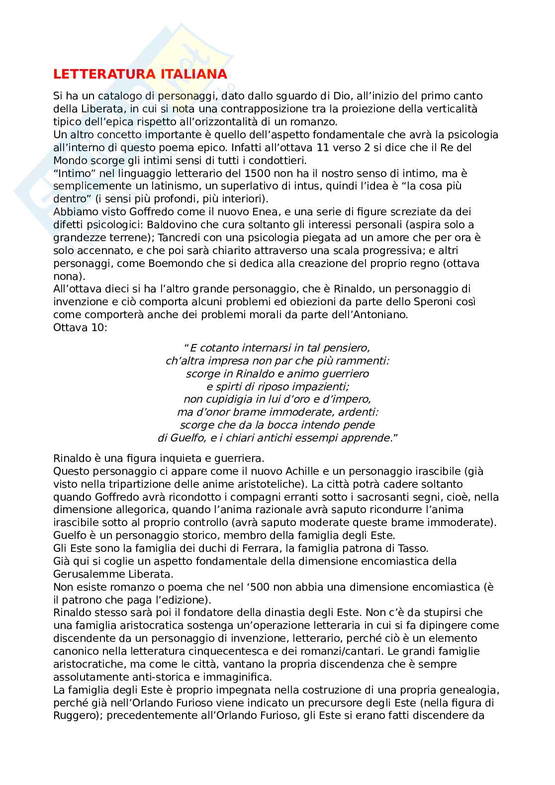 Gerusalemme Liberata Pag. 1