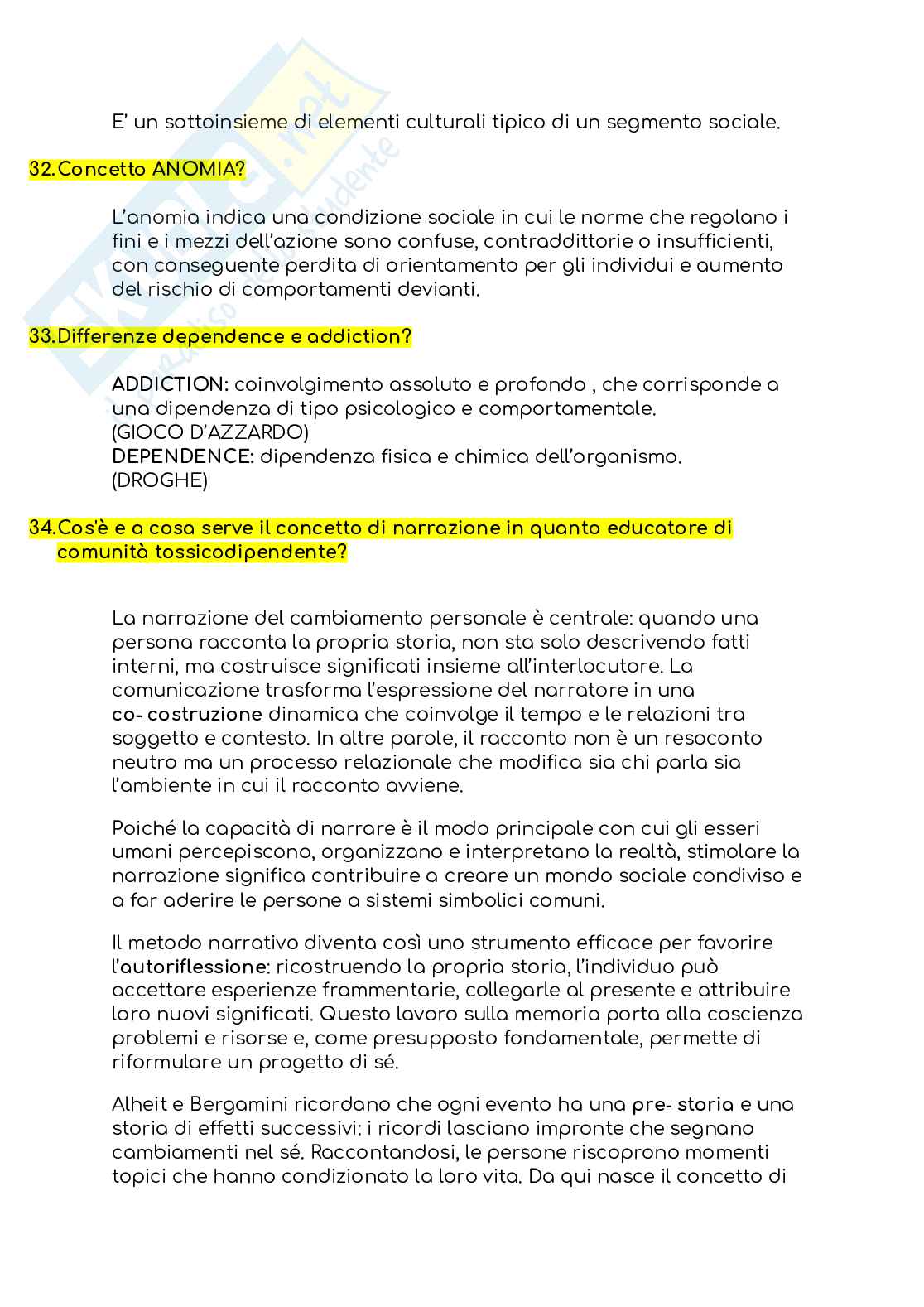 Chiavi Sociologia generale Pag. 11