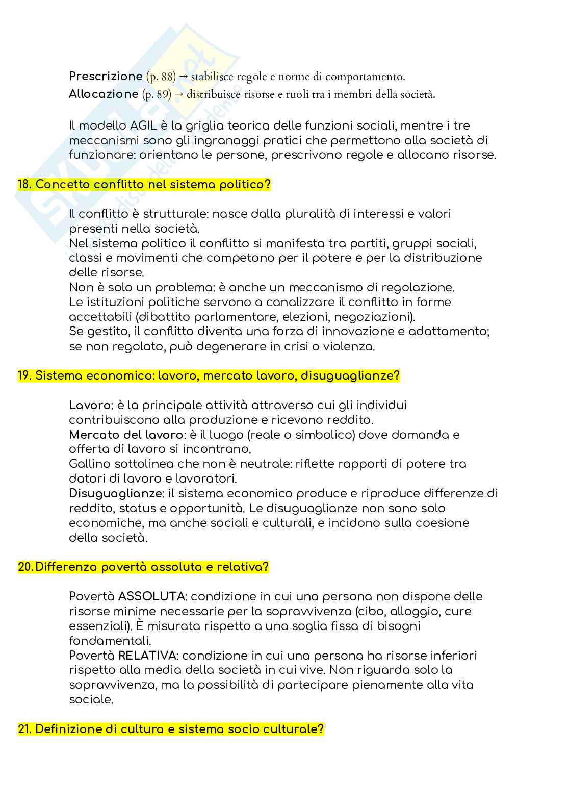 Chiavi Sociologia generale Pag. 6