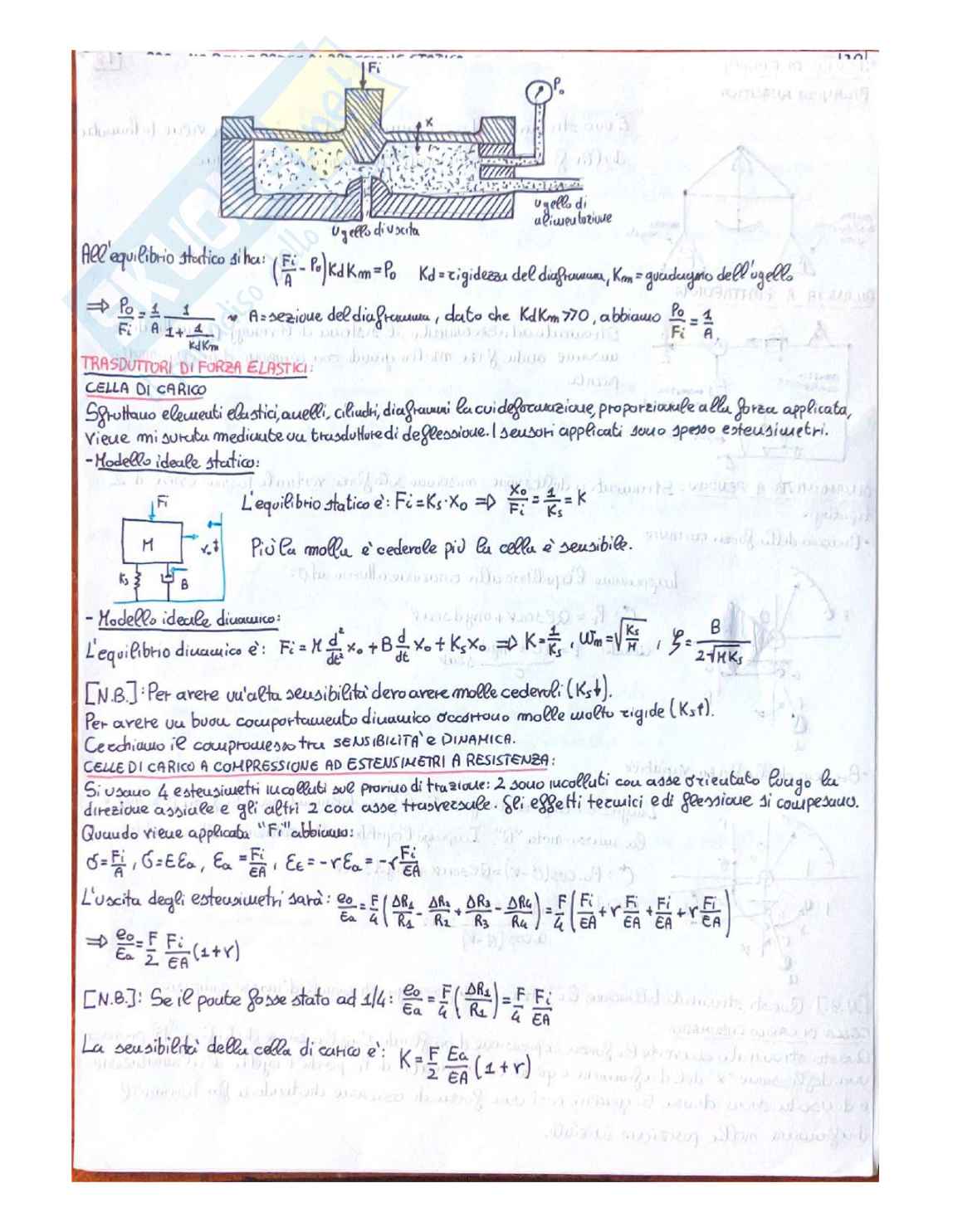 Appunti Completi di misure meccaniche e termiche Pag. 36