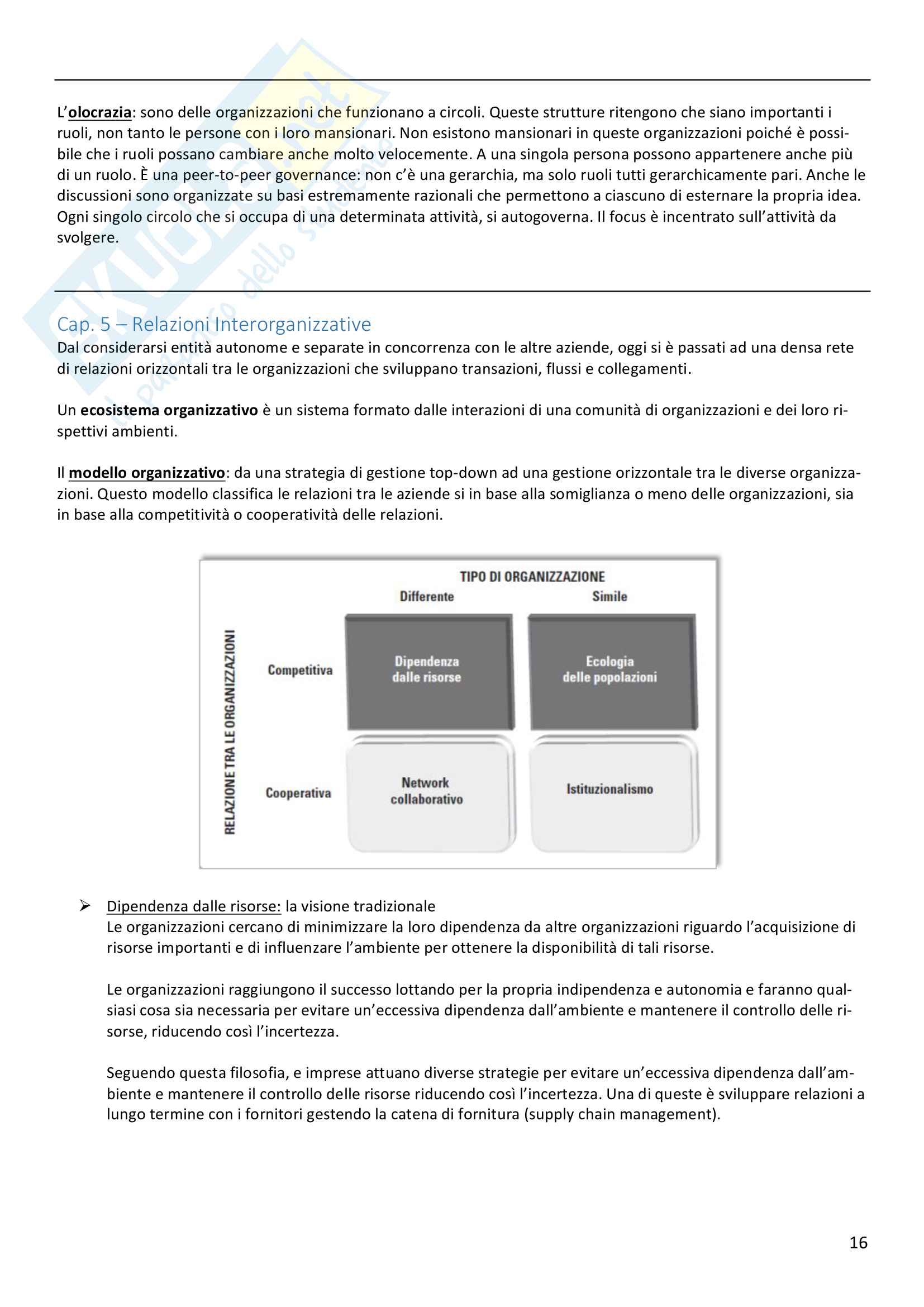 Appunti del Corso Politiche economiche per le organizzazioni - I Modulo, Prof. Baccini Pag. 16