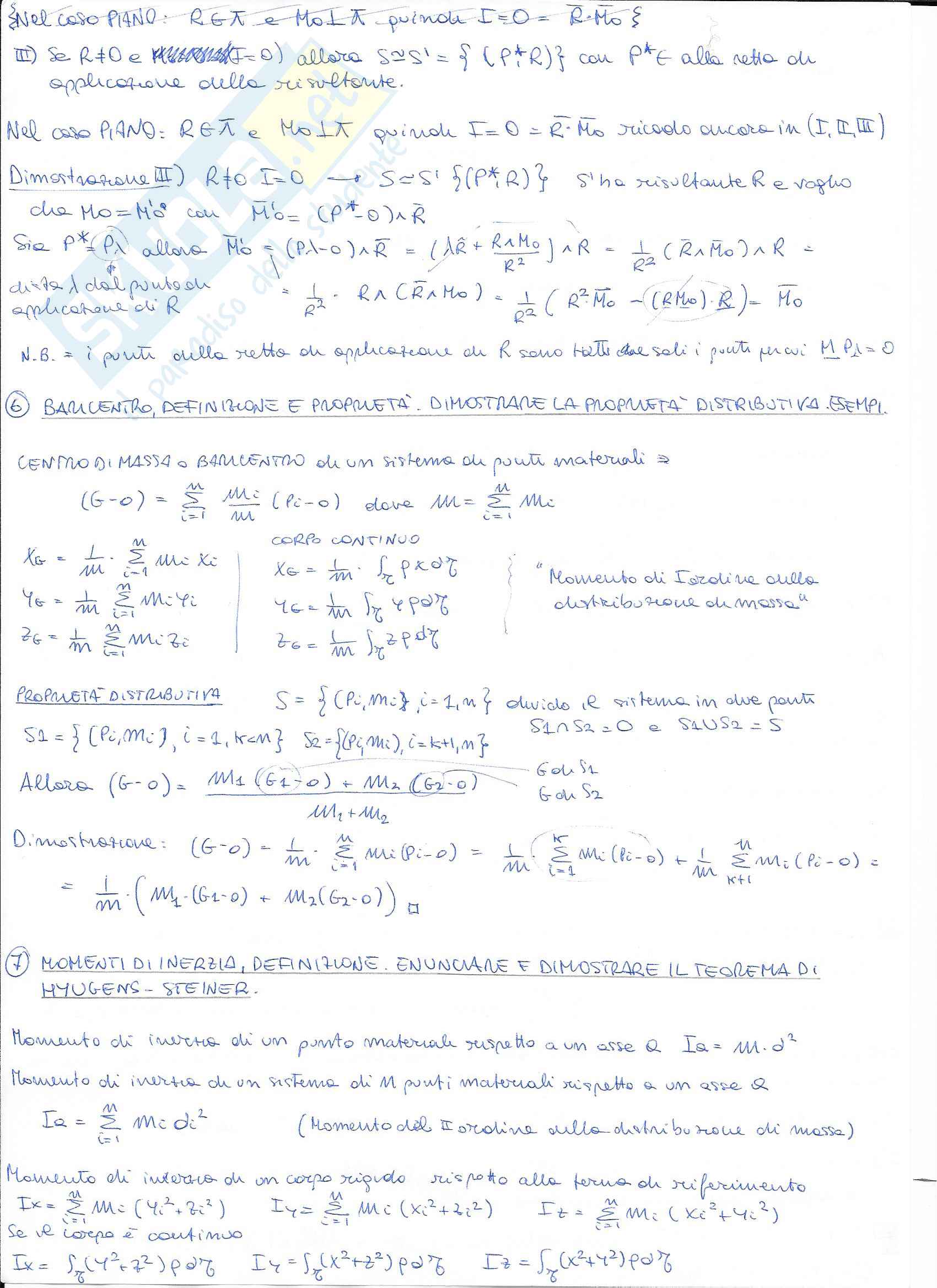 Sintesi dimostrazioni Pag. 11