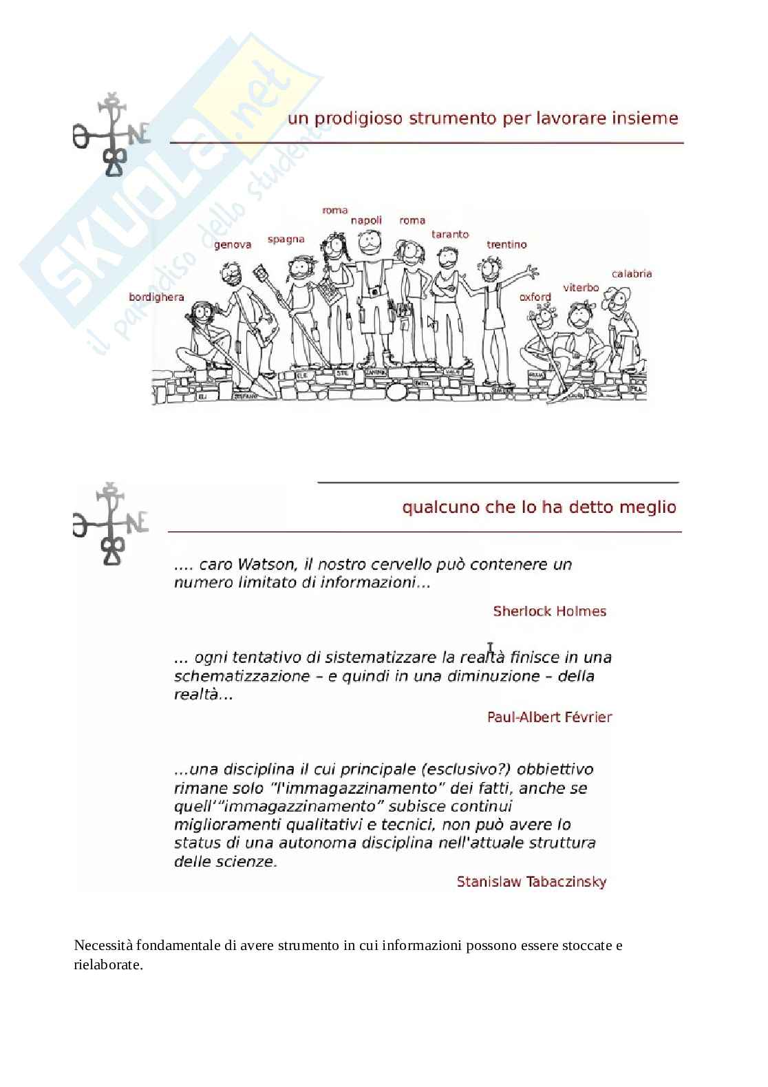 4. Metodologia della ricerca archeologica Pag. 6