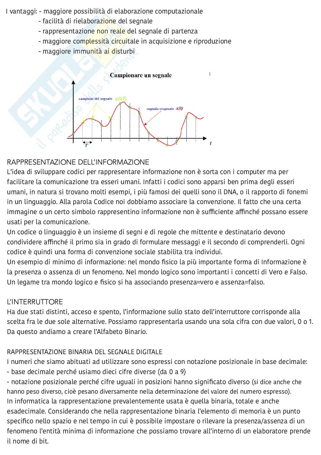 Informatica generale Pag. 11