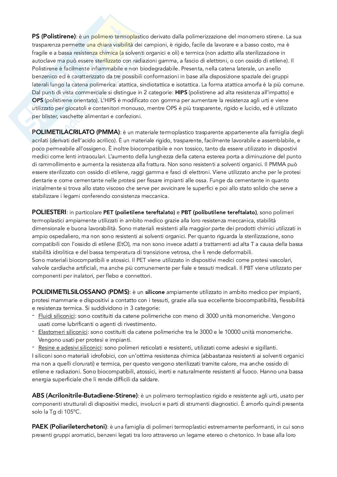 Appunti esame Forme farmaceutiche innovative e dispositivi medici ( breve)  Pag. 26