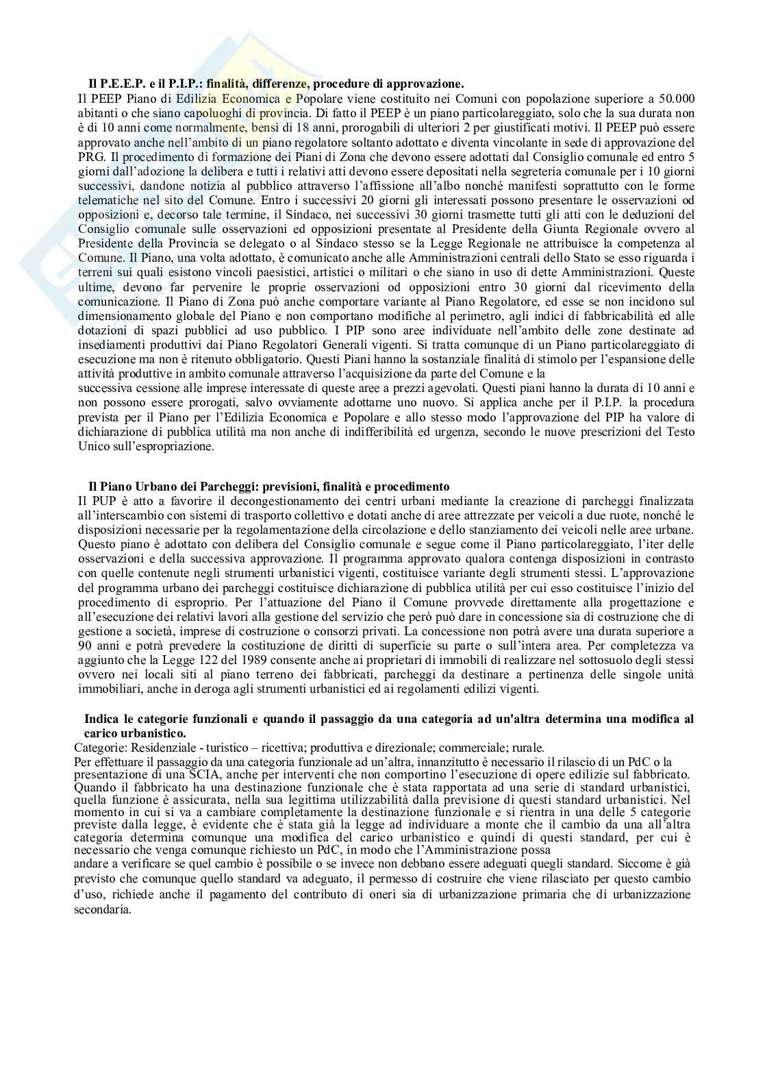 Diritto dell’edilizia e dell’urbanistica – Paniere risposte aperte complete (48) - A.A. 2025/2026 Pag. 6