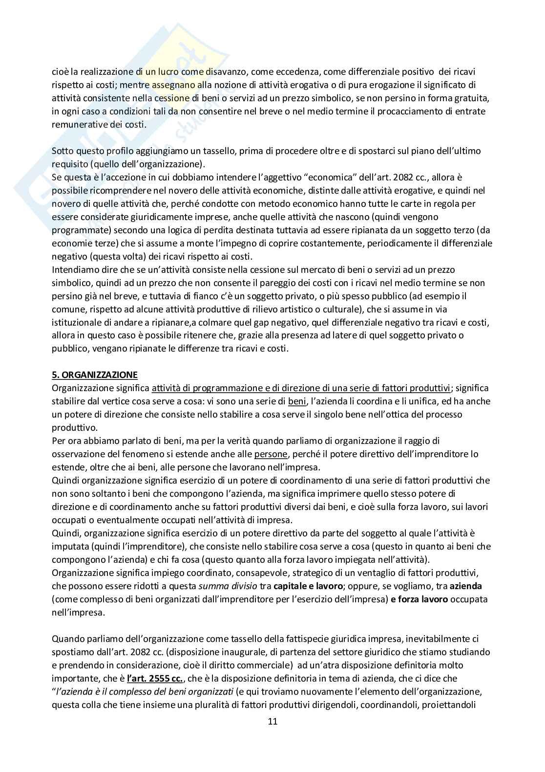 Diritto Commerciale - parte 1 Pag. 11