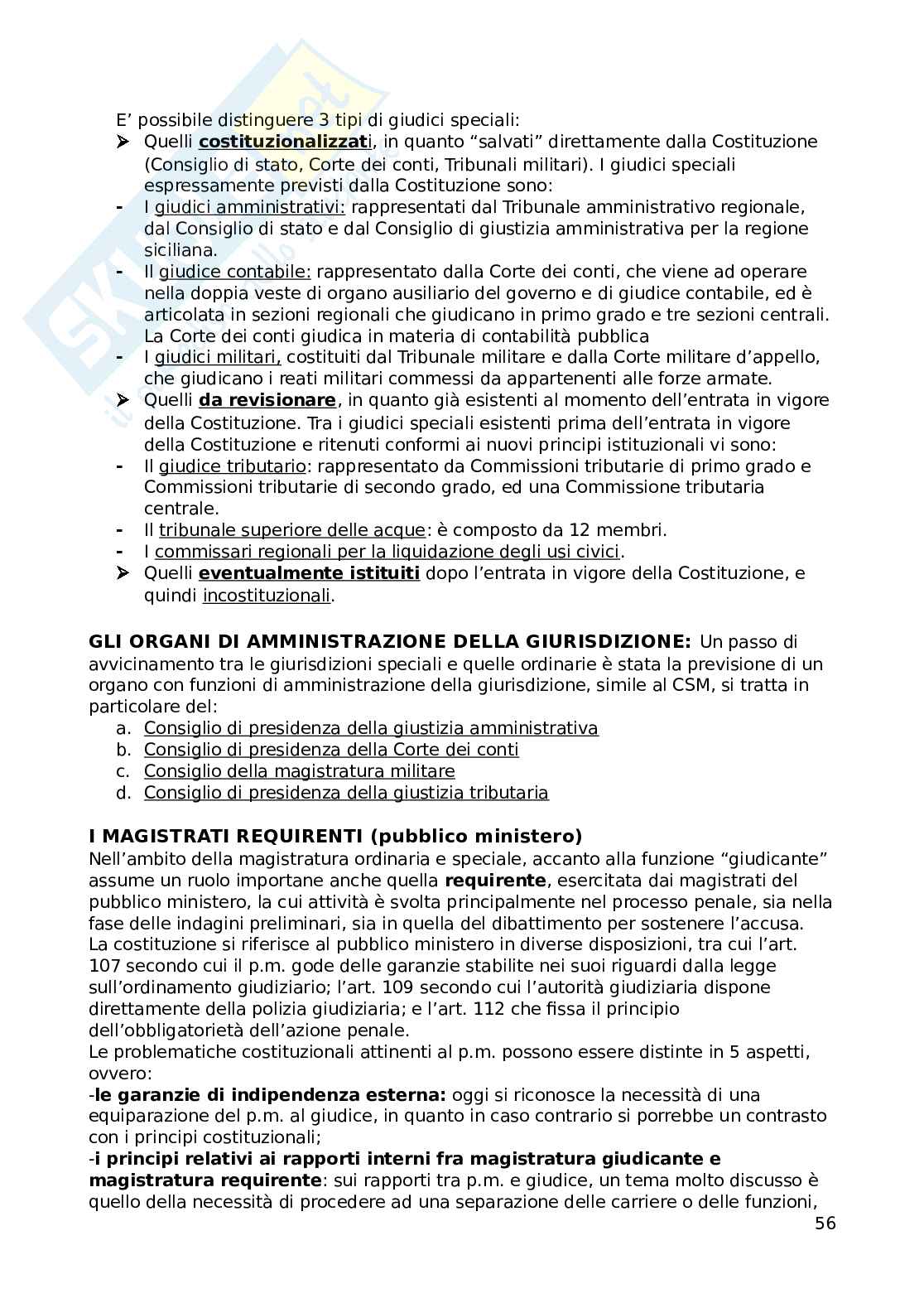 Riassunto esame Diritto costituzionale italiano ed europeo, Prof. Gobbo Maurilio, libro consigliato Manuale di diritto costituzionale italiano ed europeo , Romboli  Pag. 56
