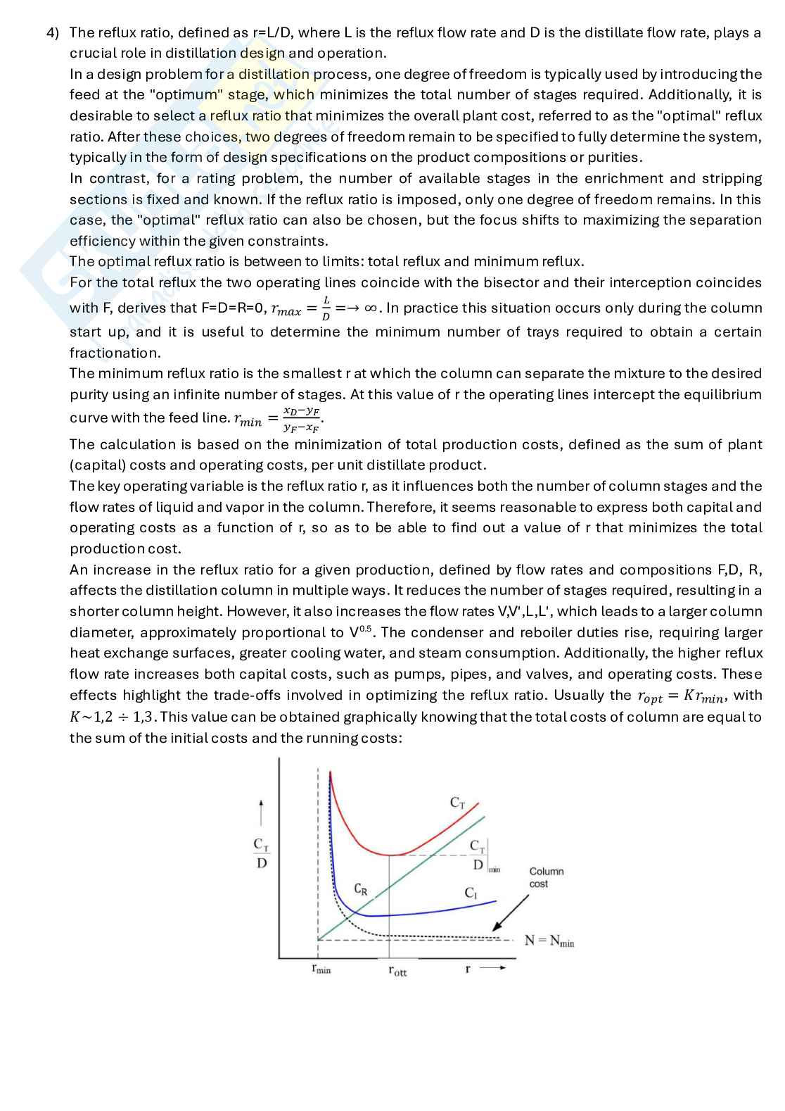 Risposte teoria prima parte Separation unit operations Pag. 6