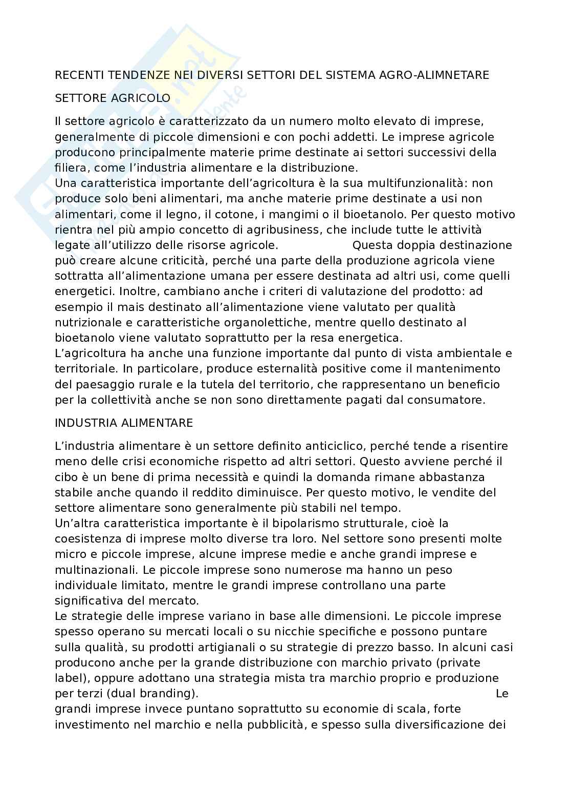 Appunti completi per l'esame di Economia e psicologia dei consumi alimentari del modulo di economia Pag. 16