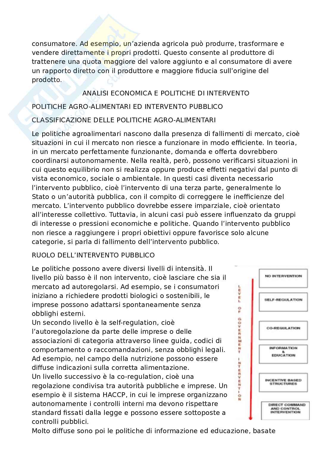 Appunti completi per l'esame di Economia e psicologia dei consumi alimentari del modulo di economia Pag. 21