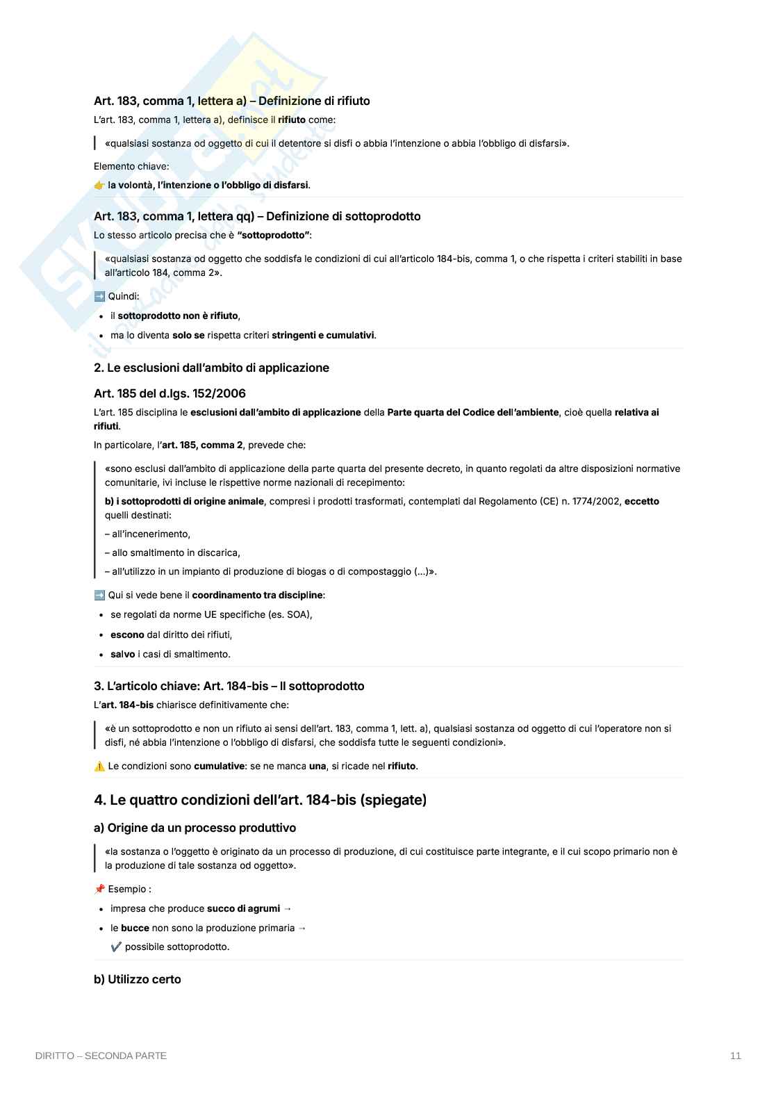 Diritto ambientale - secondo parziale Pag. 11