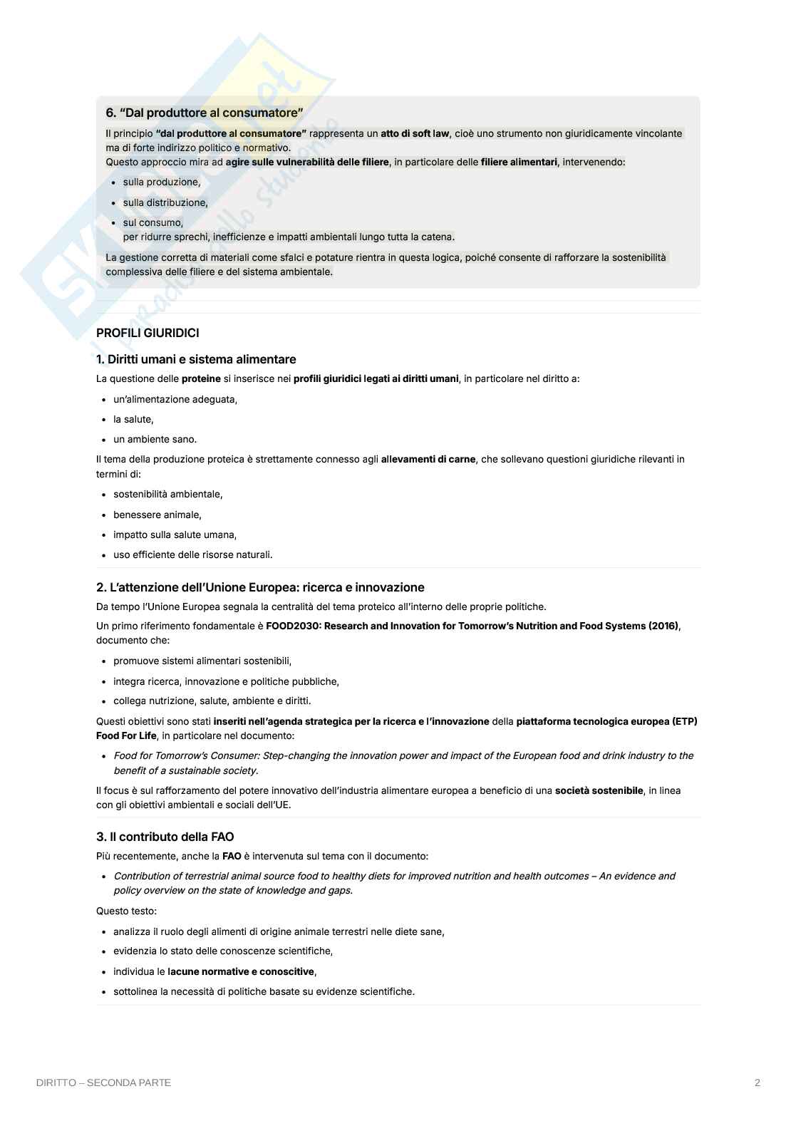 Diritto ambientale - secondo parziale Pag. 2