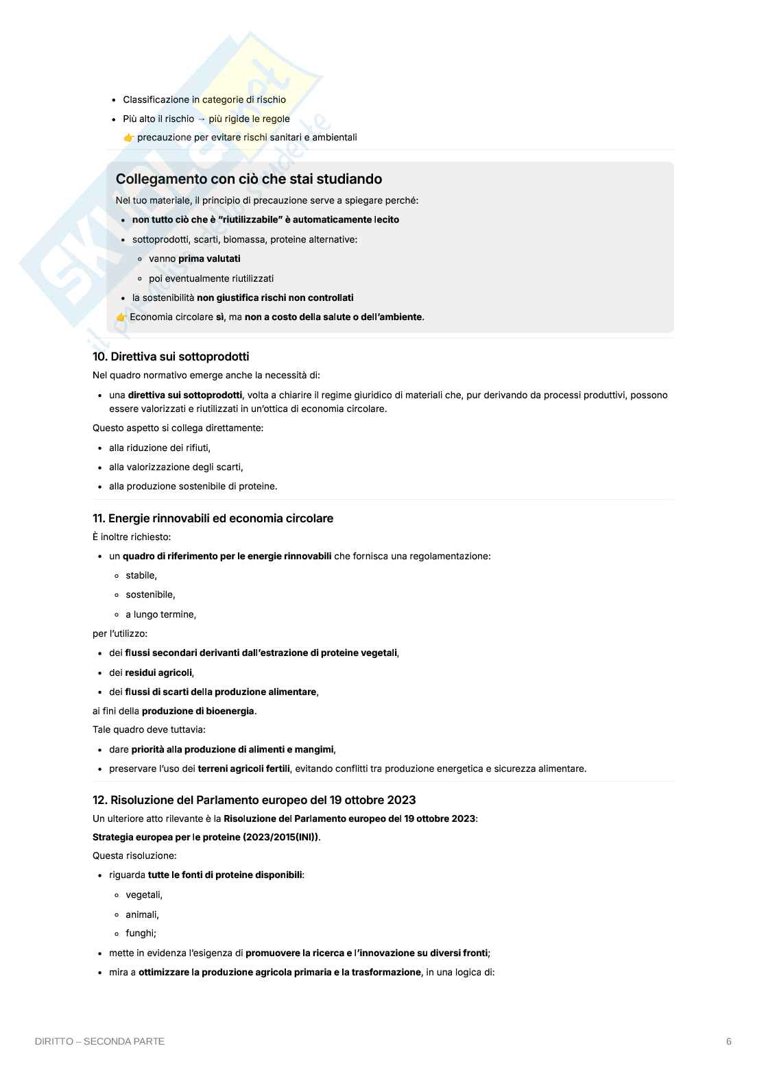 Diritto ambientale - secondo parziale Pag. 6