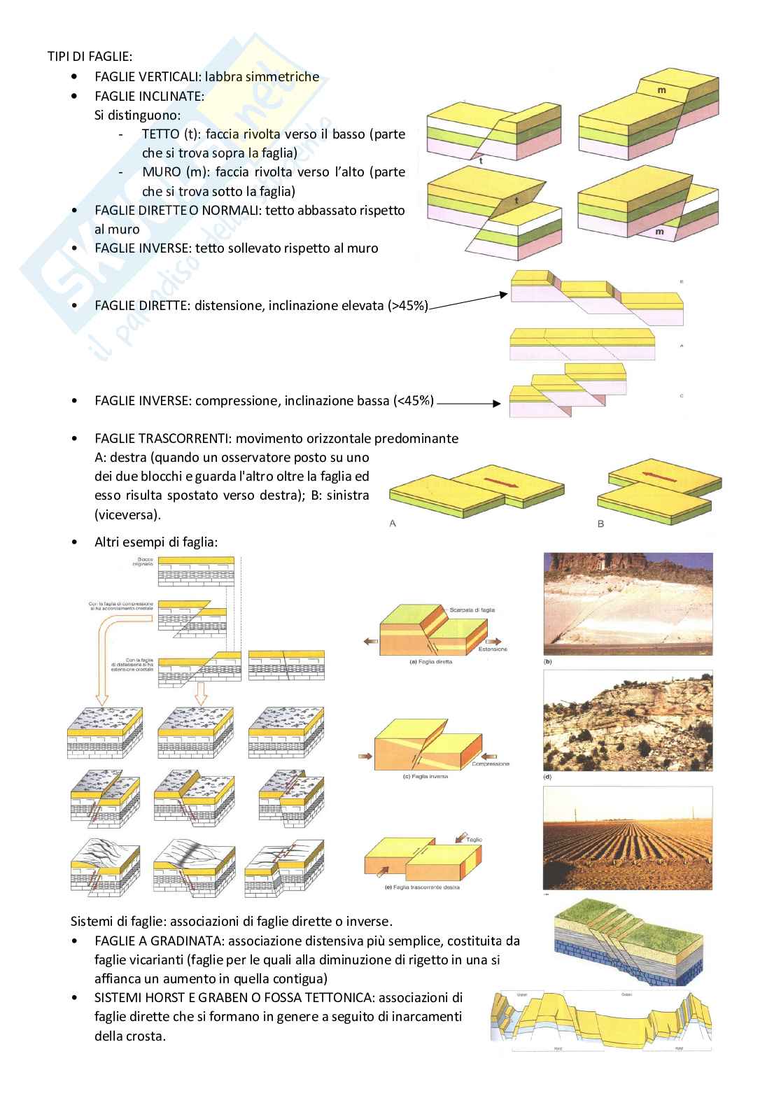 Appunti parte Geologia (Geologia applicata)  Pag. 36